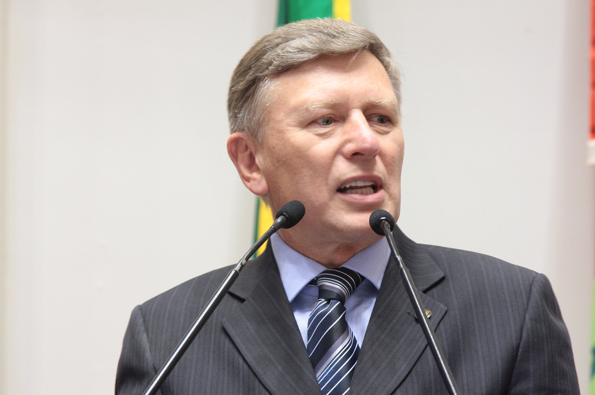 Sessão Ordinária - Plenário Osni Régis. Deputado Milton Hobus (PSD) Foto: Eduardo Guedes de Oliveira / Agência AL
