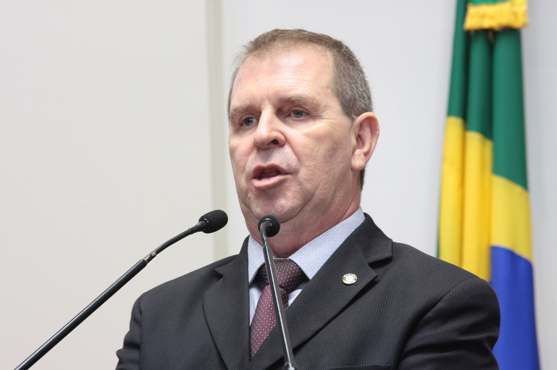 Sessão Ordinária - Plenário Osni Régis. Deputado Maurício Eskudlark (PSD).  Foto: Eduardo Guedes de Oliveira / Agência AL