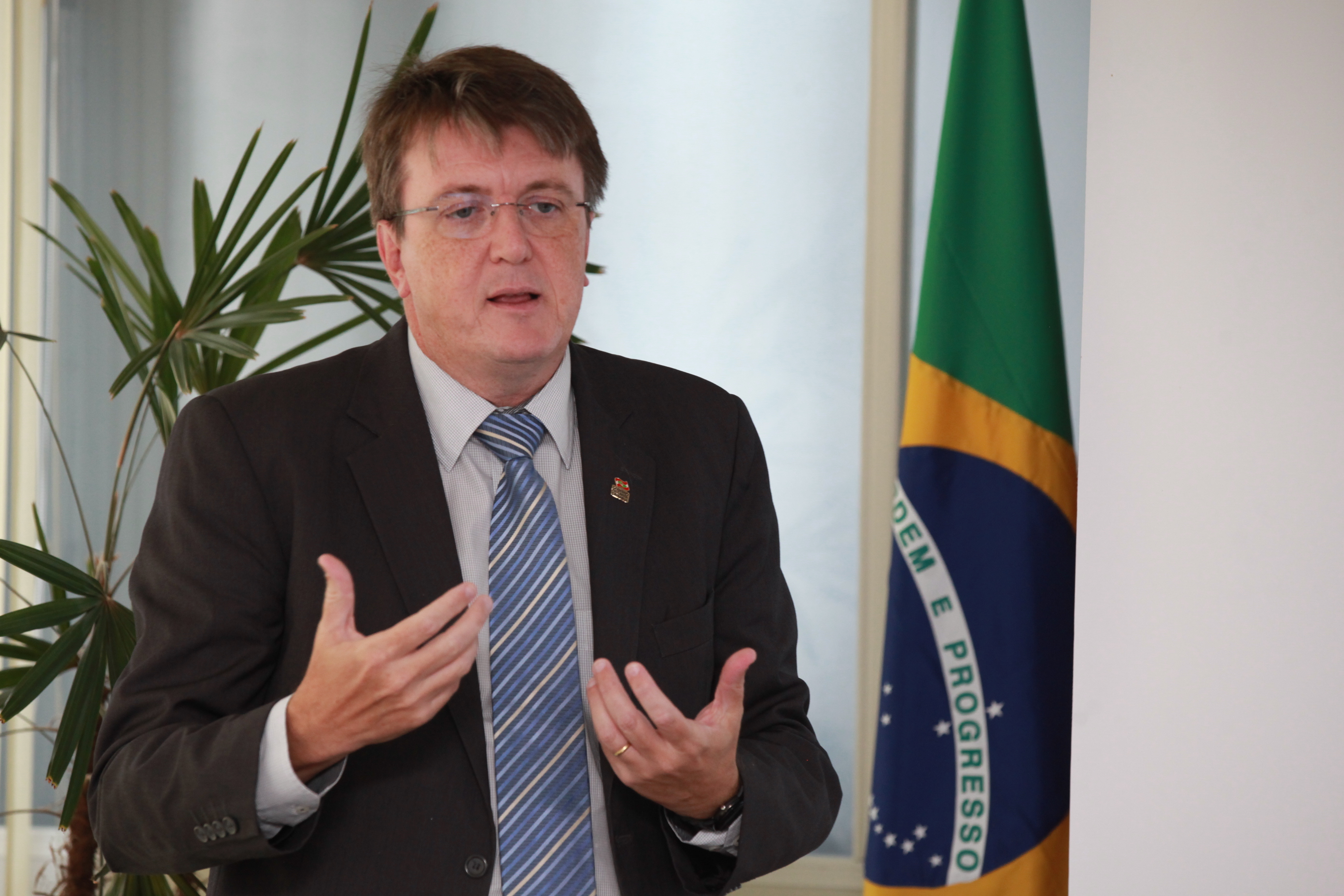 Secretaria da Educação. Eduardo Deschamps. Fotos: Carlos Kilian/Agência AL