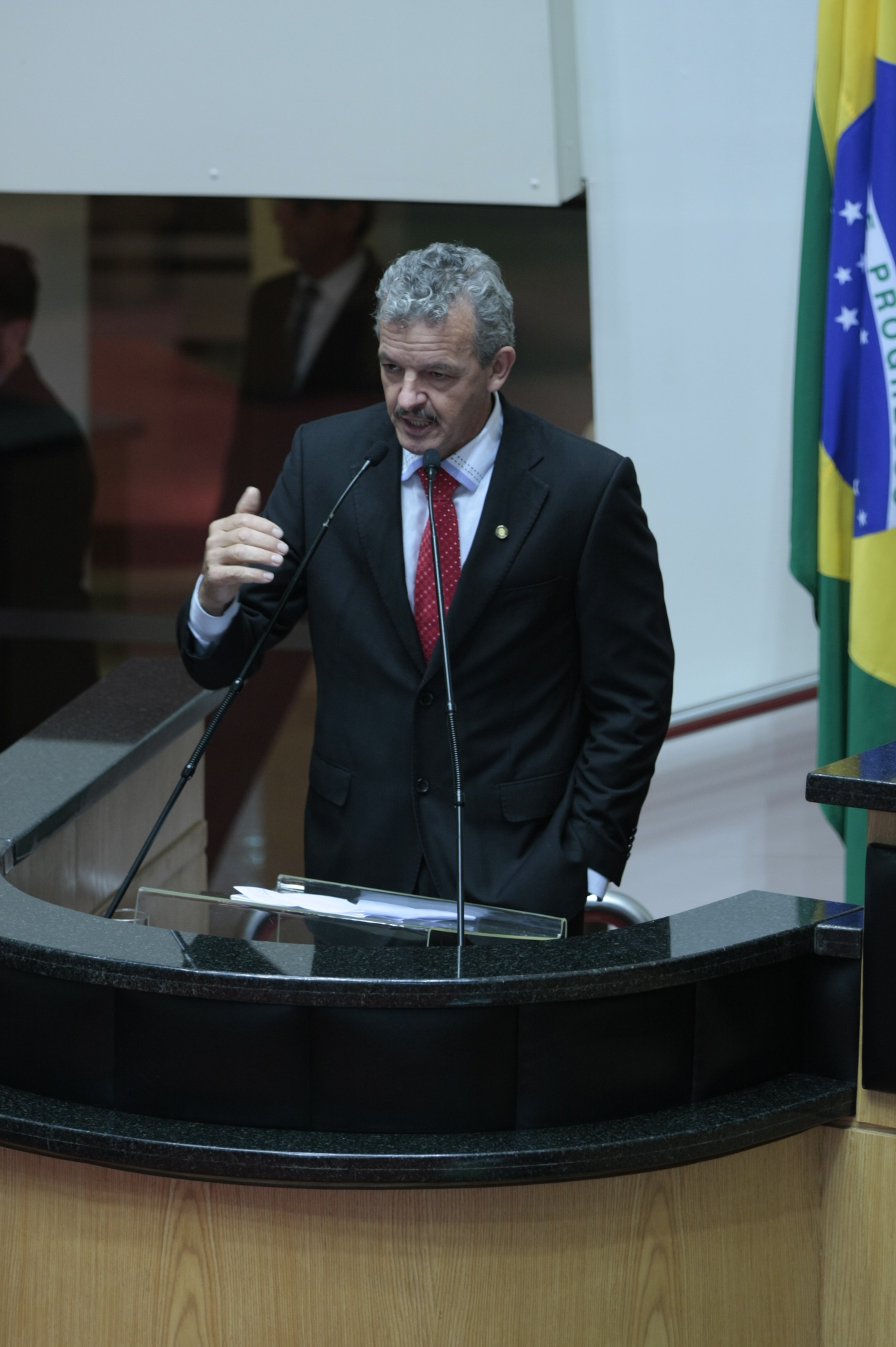 Sessão Ordinária. Dep: Dirceu Dresch (PT). Foto: Yuri Santos / Agência AL