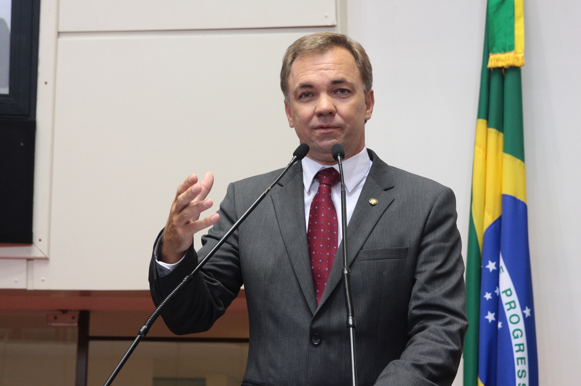 Sessão Ordinária - Plenário Osni Régis. Deputado Gean Loureiro (PMDB) Fotos: Eduardo Guedes de Oliveira / Agência AL