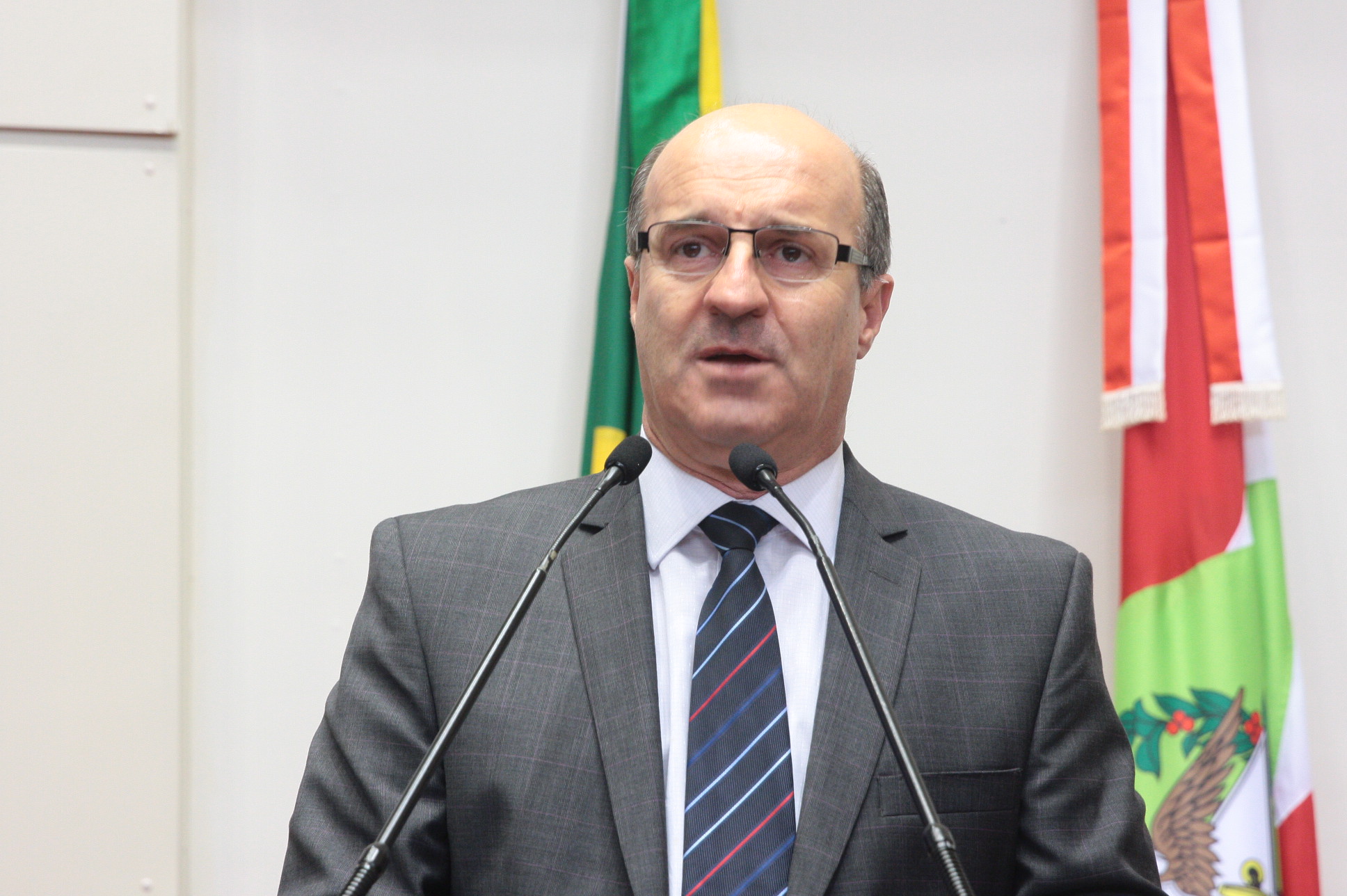 Sessão Ordinária - Plenário Osni Régis. Deputado José Milton Scheffer (PP)  Fotos: Eduardo Guedes de Oliveira / Agência AL