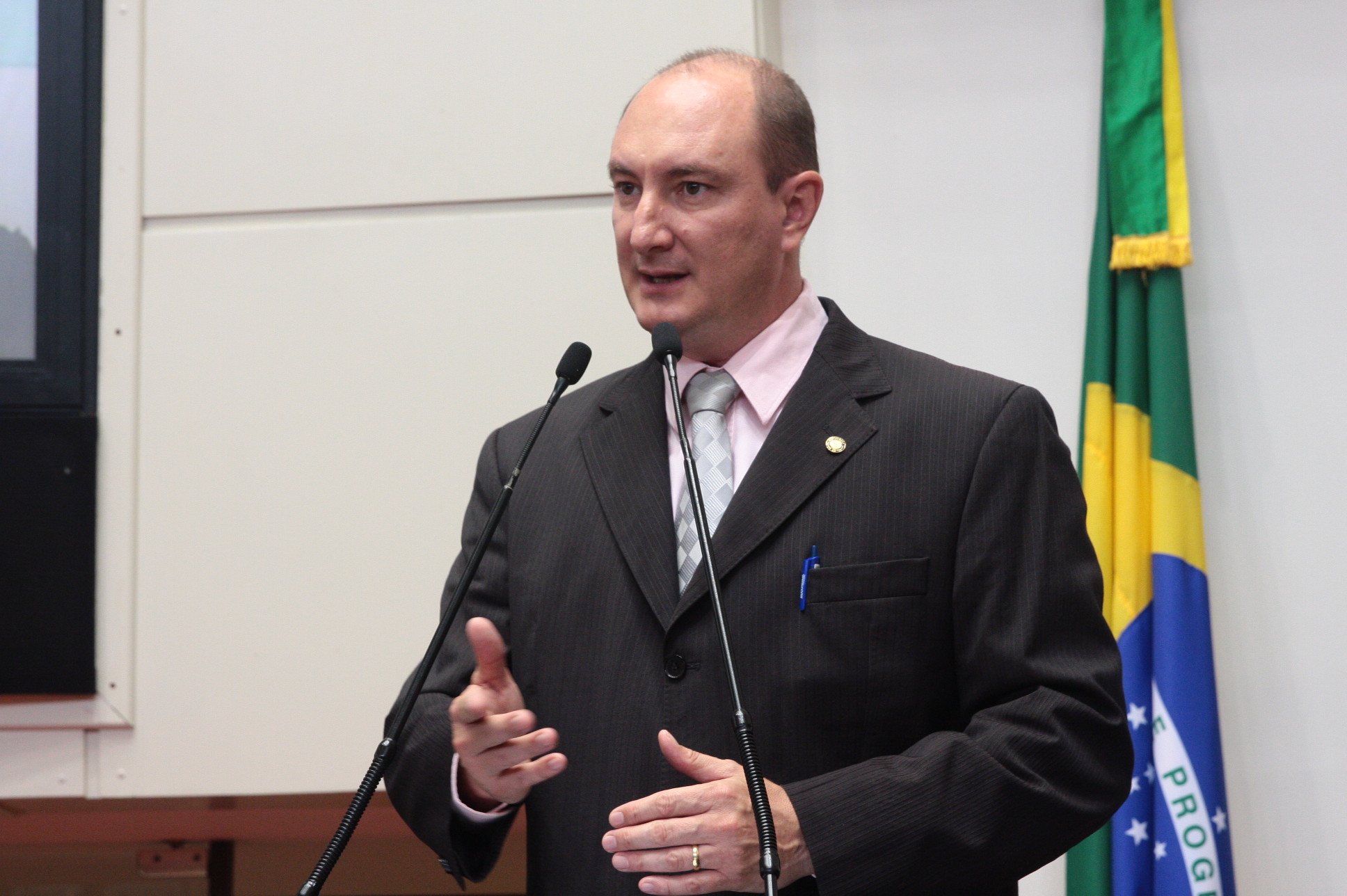 Sessão Ordinária - Plenário Osni Régis. Deputado Mauro de Nadal (PMDB)  Foto: Eduardo Guedes de Oliveira / Agência AL