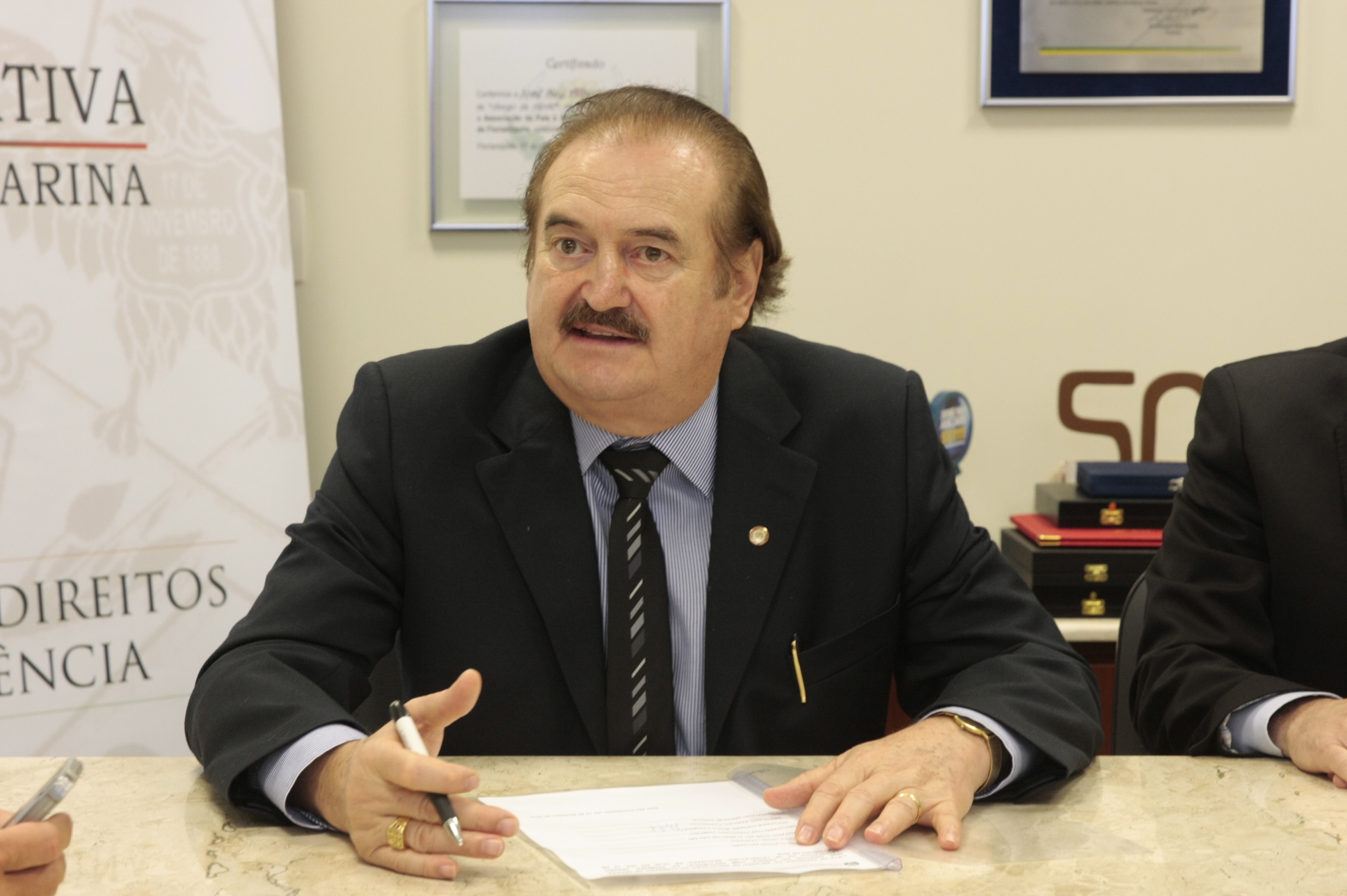 Comissão dos Direitos da Pessoa com Deficiência. Narcizo Parisotto (DEM). Foto: Yuri Santos / Agência AL