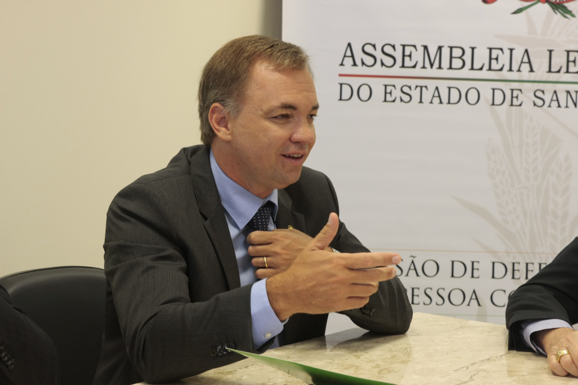 Comissão dos Direitos da Pessoa com Deficiência. Gean Loureirio (PMDB). Foto: Yuri Santos / Agência AL