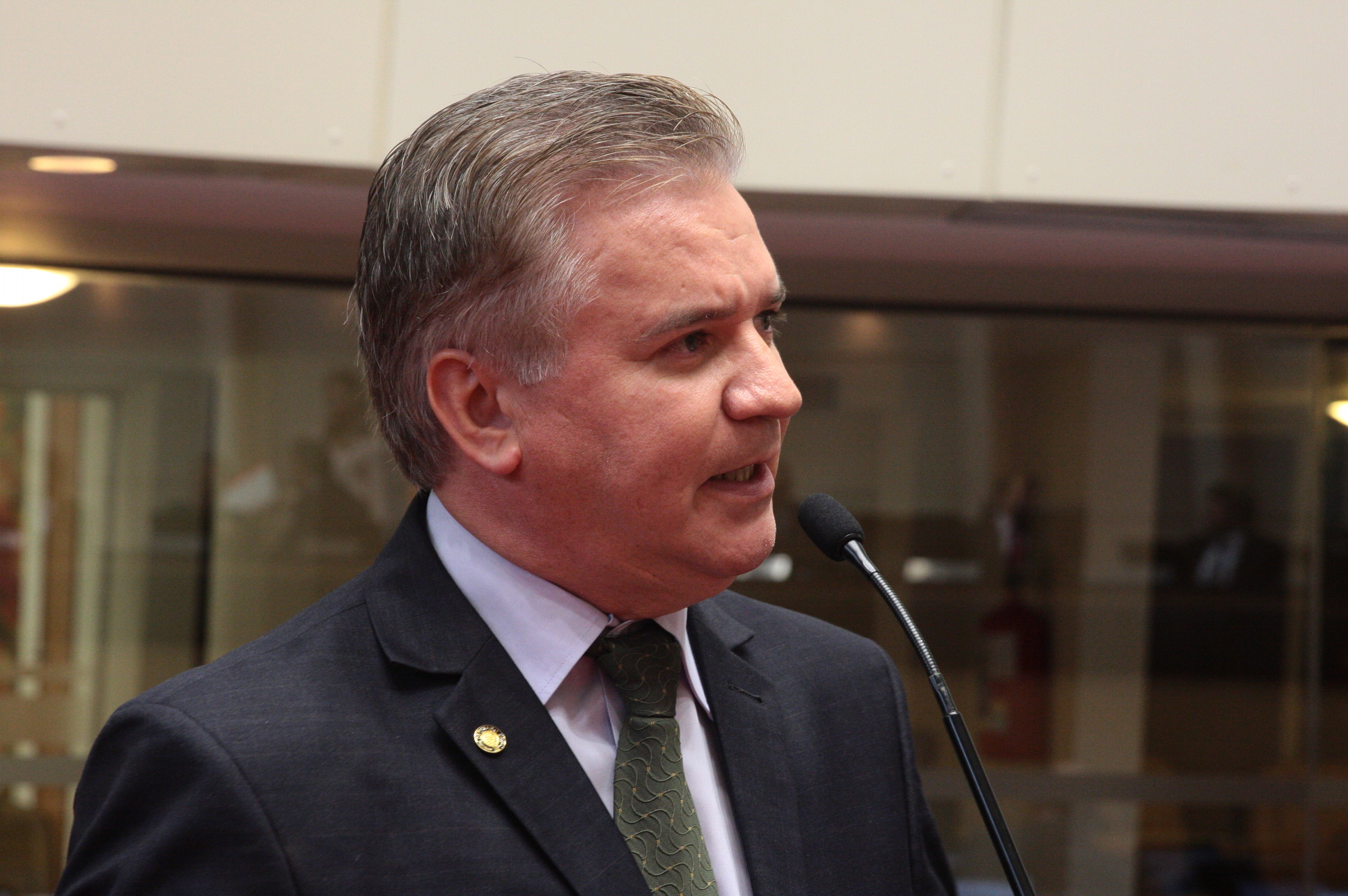 Sessão Ordinária - Plenário Osni Régis. Deputado César Valduga (PC do B) - Foto: Eduardo Guedes de Oliveira / Agência AL