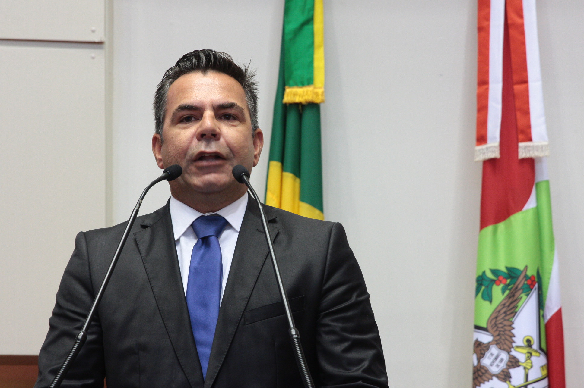 Sessão Ordinária - Plenário Osni Régis. Deputado Luiz Fernando Vampiro (PMDB) - Foto: Eduardo Guedes de Oliveira / Agência AL