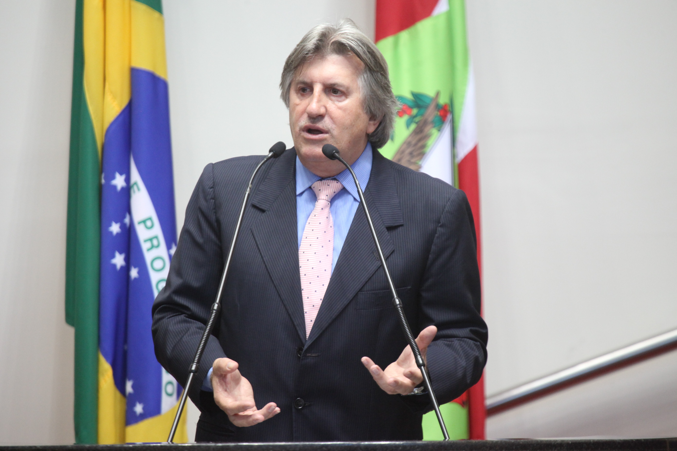 Deputado Leonel Pavan (PSDB). Sessão Ordinária. Foto: Fábio Queiroz / Agência AL