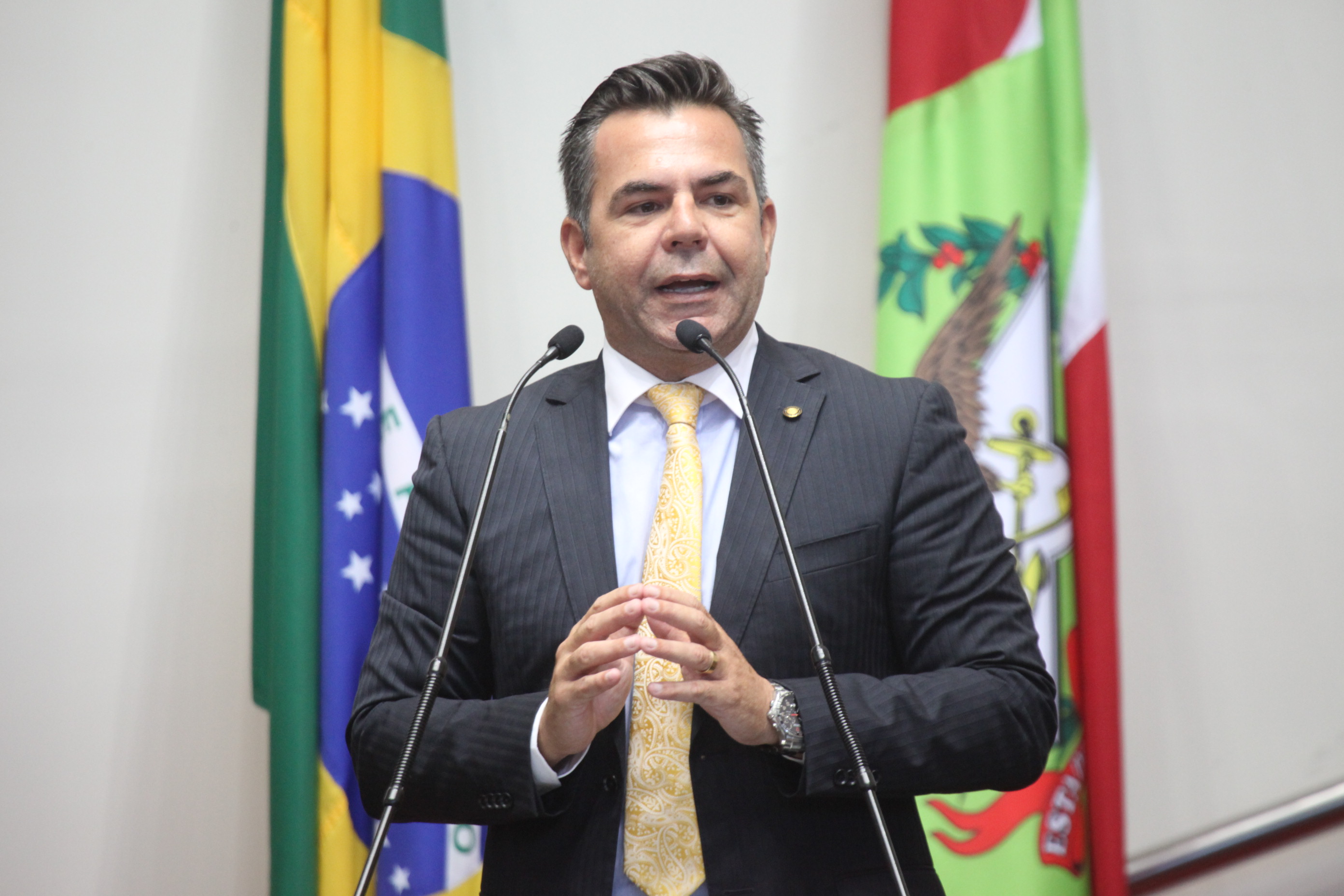 Deputado Luiz Fernando Vampiro (PMDB). Sessão Ordinária. Foto: Fábio Queiroz / Agência AL