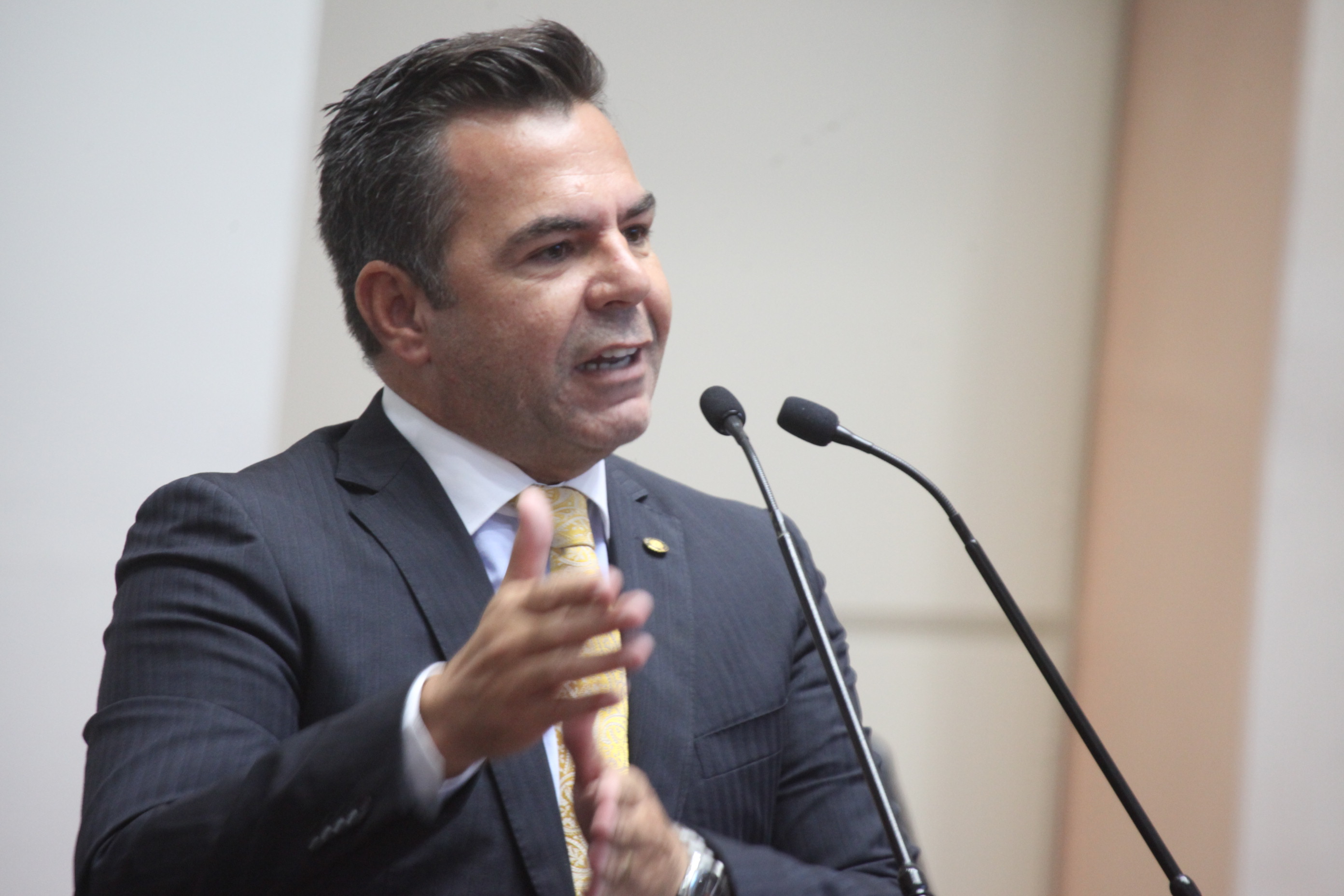 Deputado Luiz Fernando Vampiro (PMDB). Sessão Ordinária. Foto: Fábio Queiroz / Agência AL