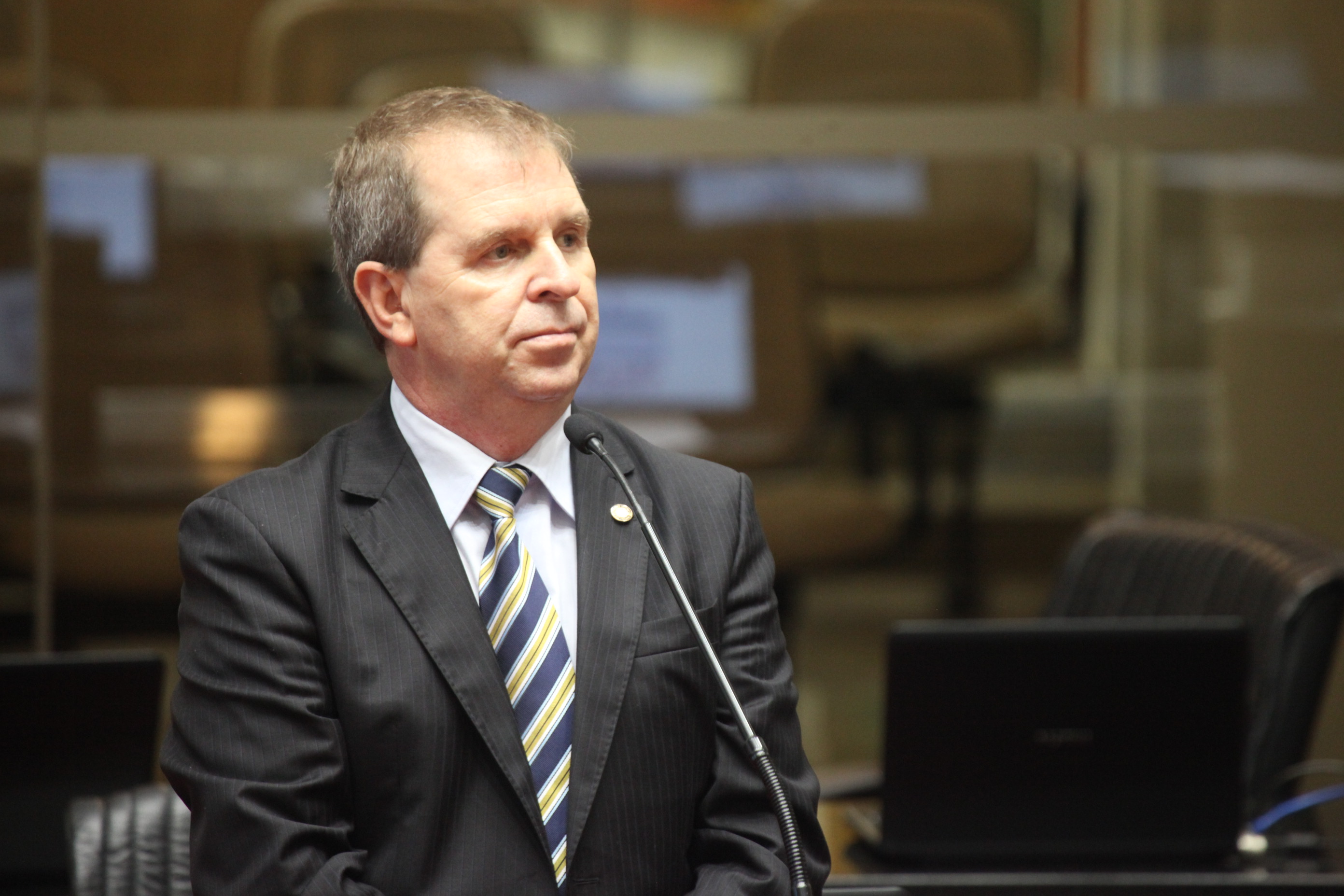 Deputado Maurício Eskudlark (PSD). Sessão Ordinária. Foto: Fábio Queiroz / Agência AL