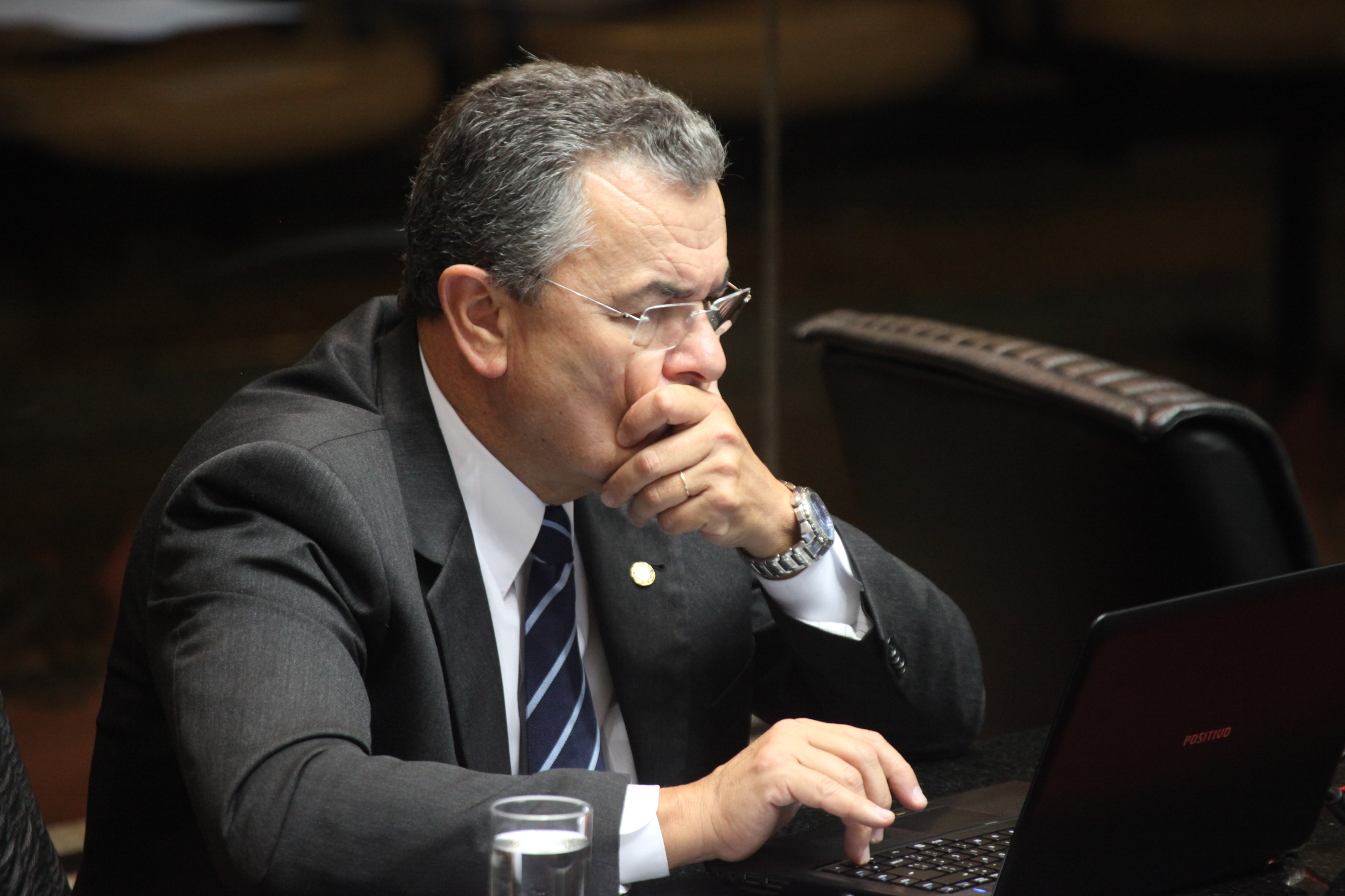 Deputado Dalmo de Oliveira (PMDB). Sessão Ordinária. Foto: Fábio Queiroz / Agência AL