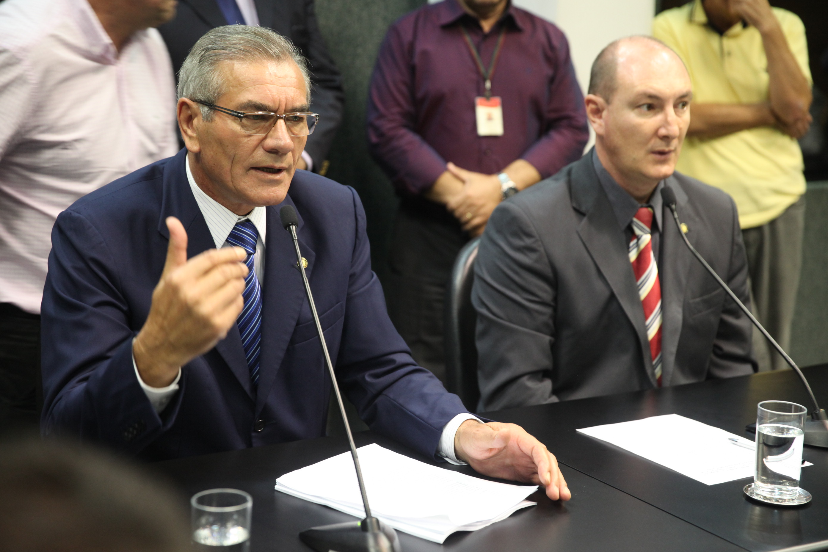 Dep: Silvio Dreveck (PP). Reunião da Comissão de Constituição e Justiça. Foto: Fábio Queiroz / Agência AL
