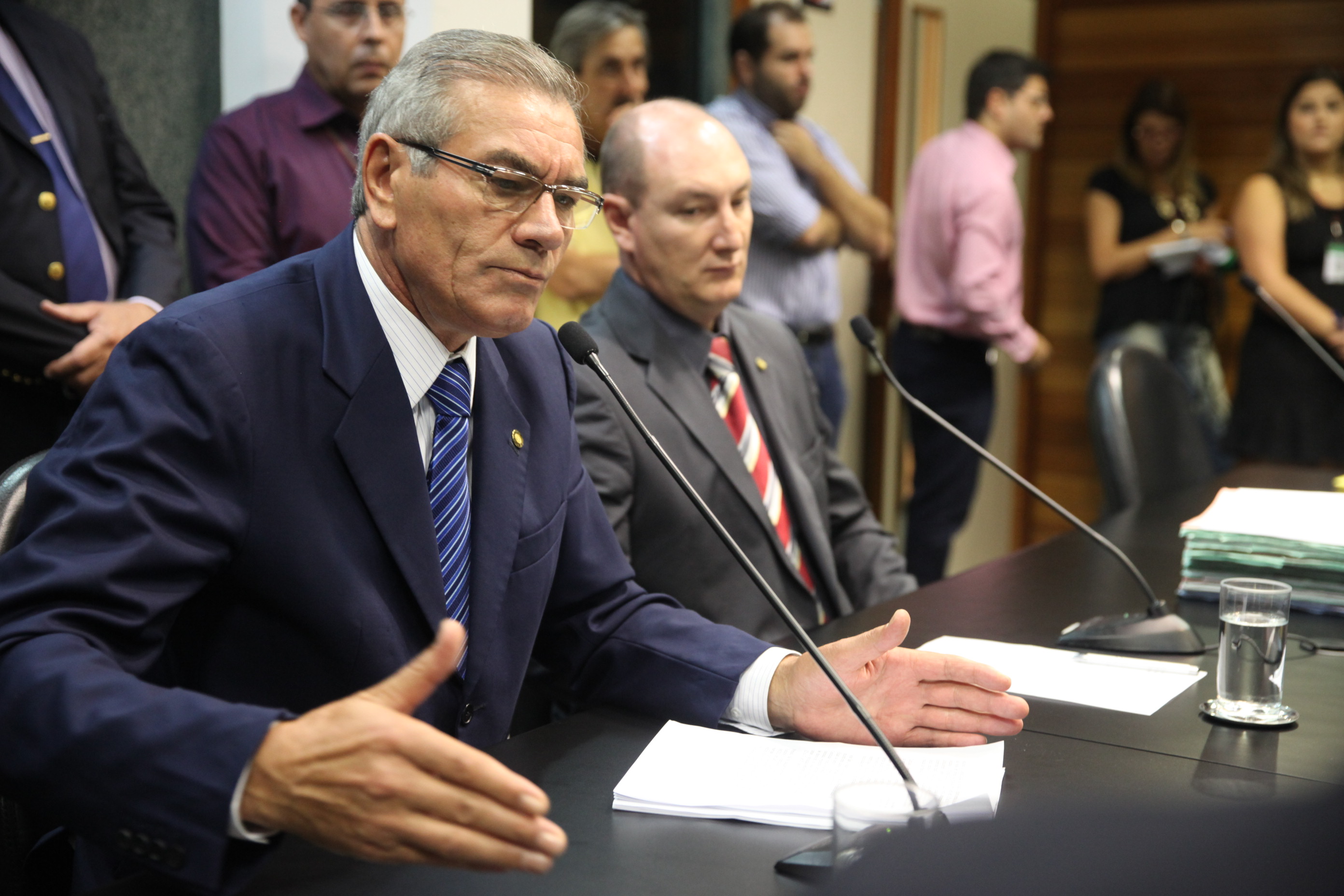 Dep: Silvio Dreveck (PP). Reunião da Comissão de Constituição e Justiça. Foto: Fábio Queiroz / Agência AL