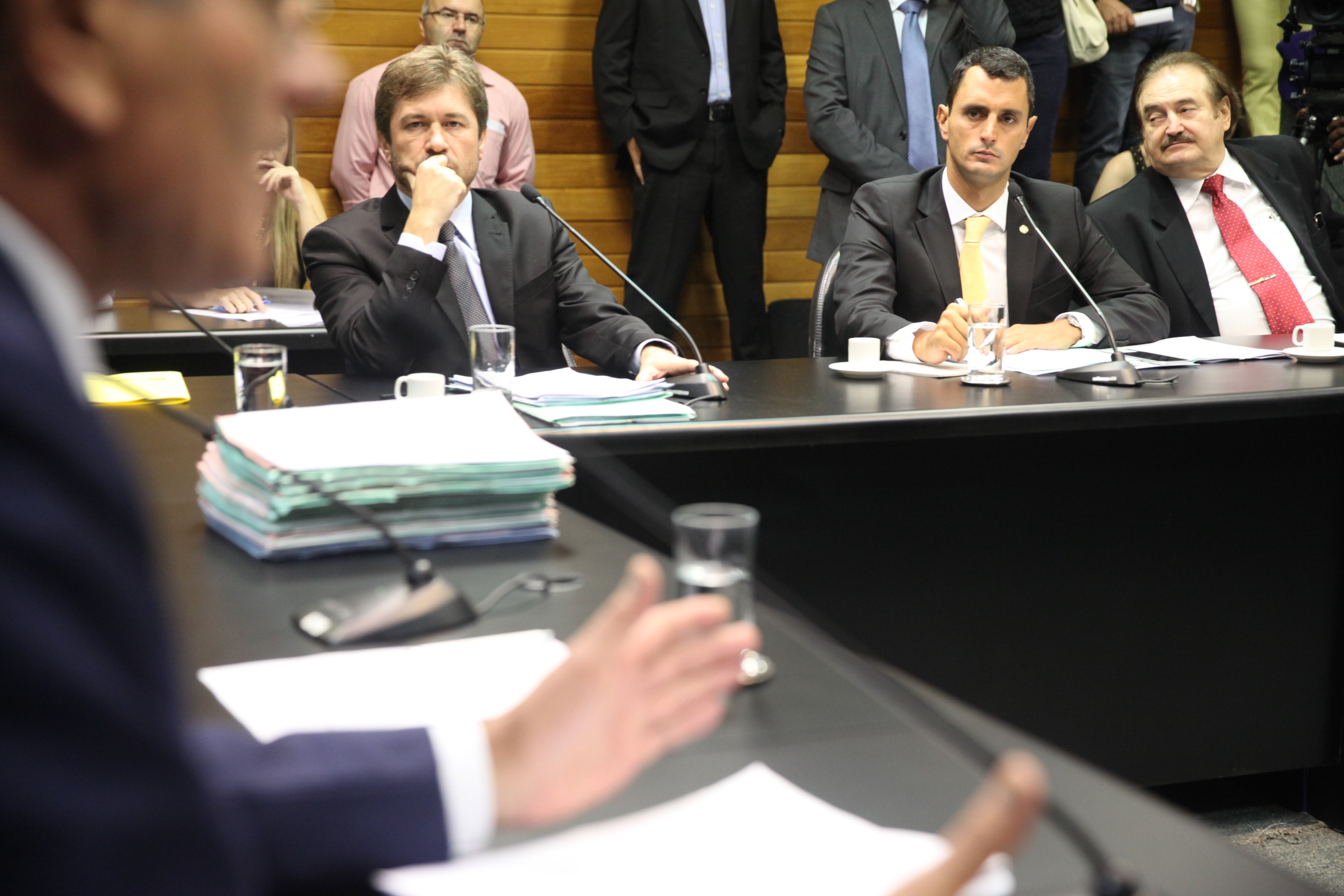 Reunião da Comissão de Constituição e Justiça. Foto: Fábio Queiroz / Agência AL
