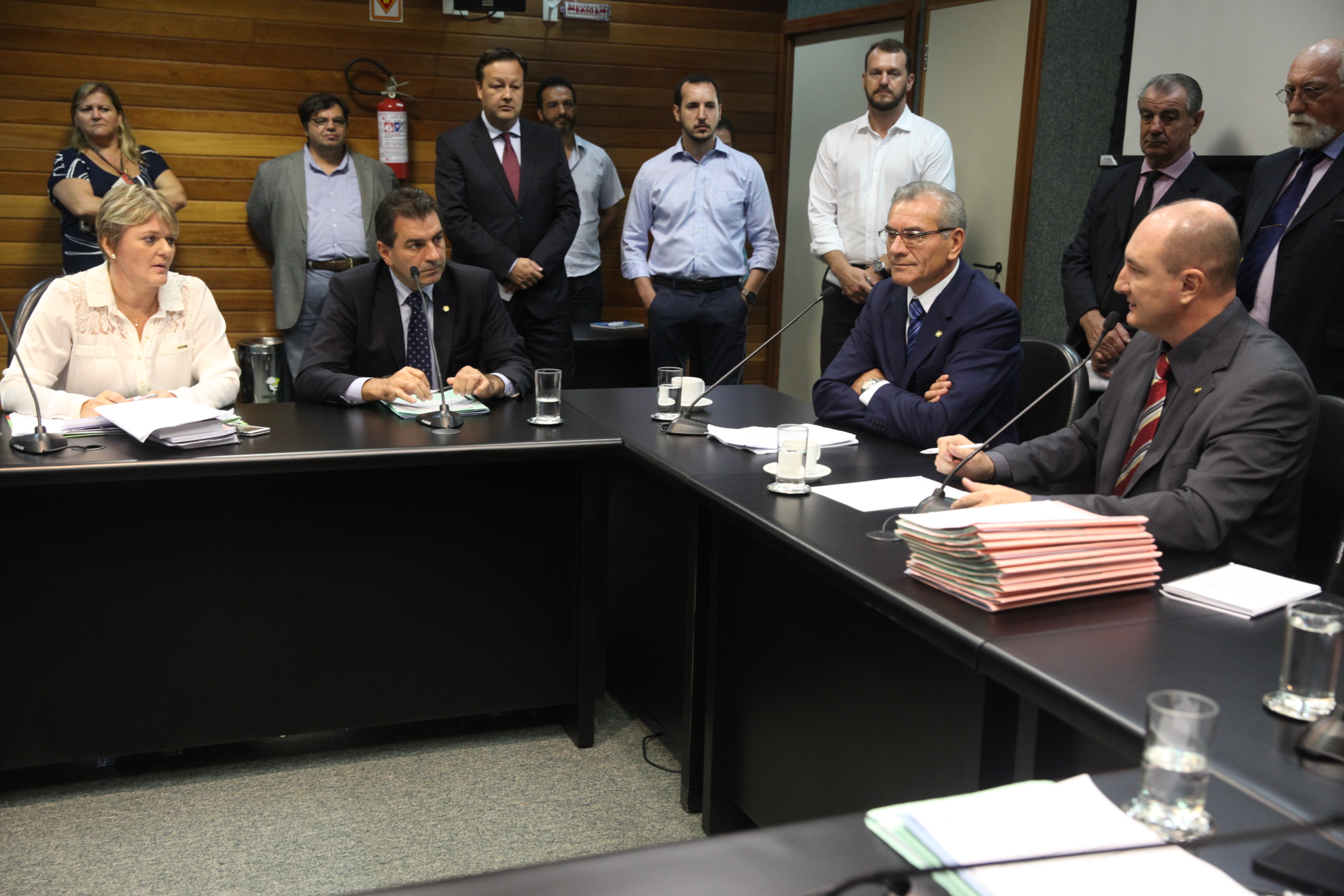 Reunião da Comissão de Constituição e Justiça. Foto: Fábio Queiroz / Agência AL