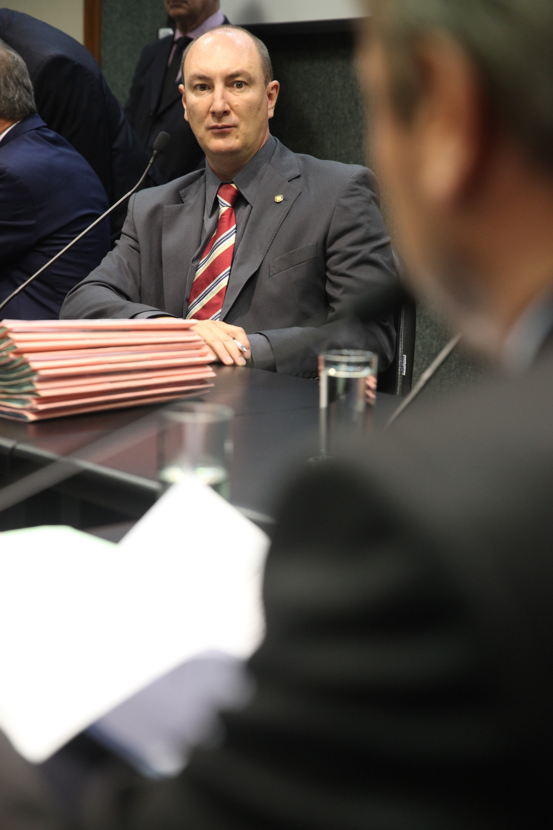 Reunião da Comissão de Constituição e Justiça. Foto: Fábio Queiroz / Agência AL