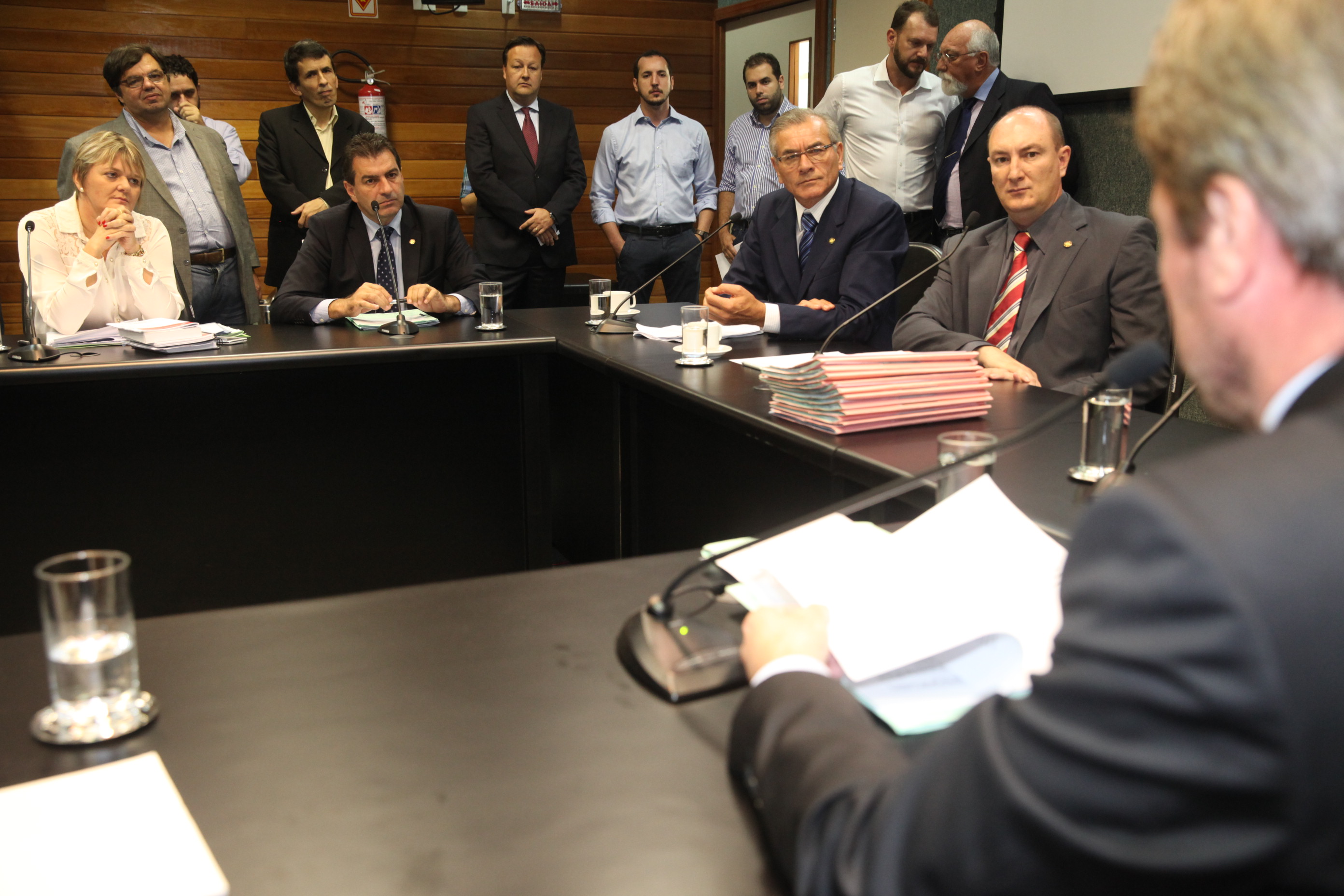 Reunião da Comissão de Constituição e Justiça. Foto: Fábio Queiroz / Agência AL
