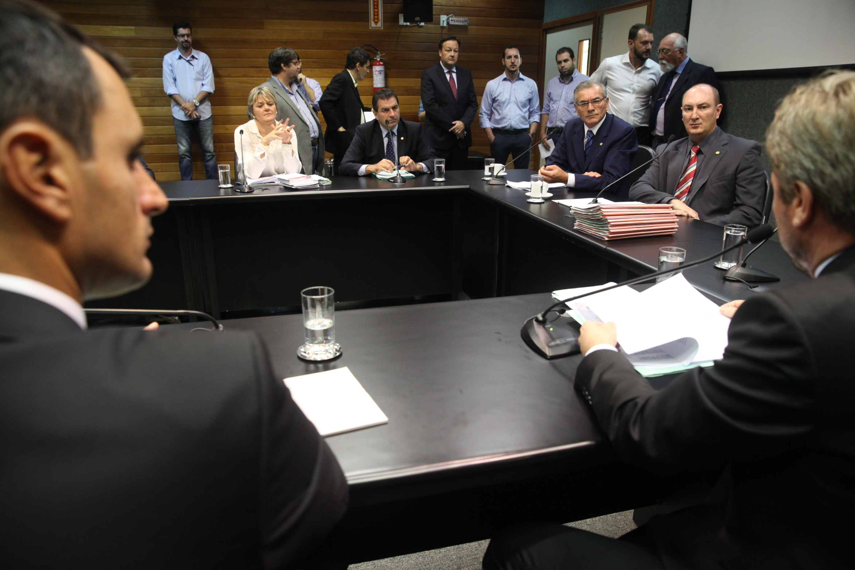 Reunião da Comissão de Constituição e Justiça. Foto: Fábio Queiroz / Agência AL