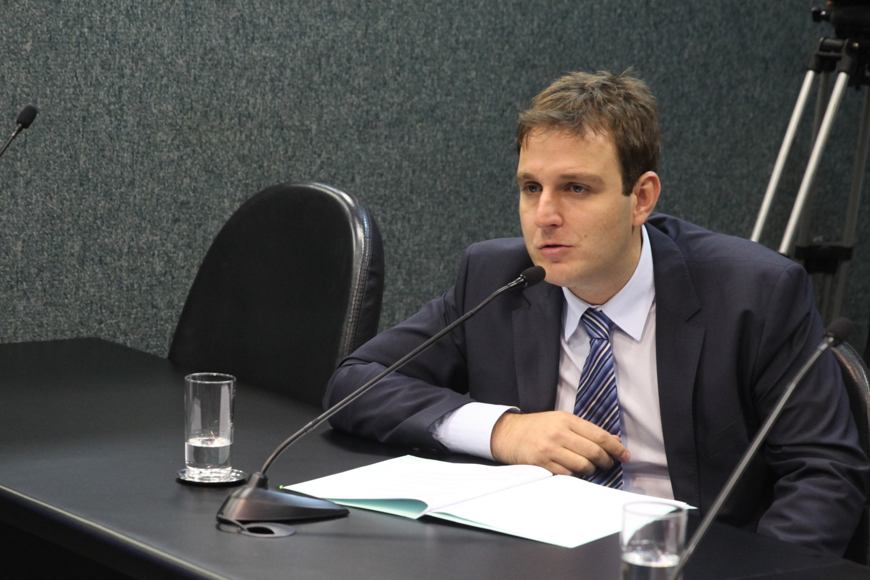 Dep: Ricardo Guidi (PPS). Reunião da Comissão de Constituição e Justiça. Foto: Fábio Queiroz / Agência AL
