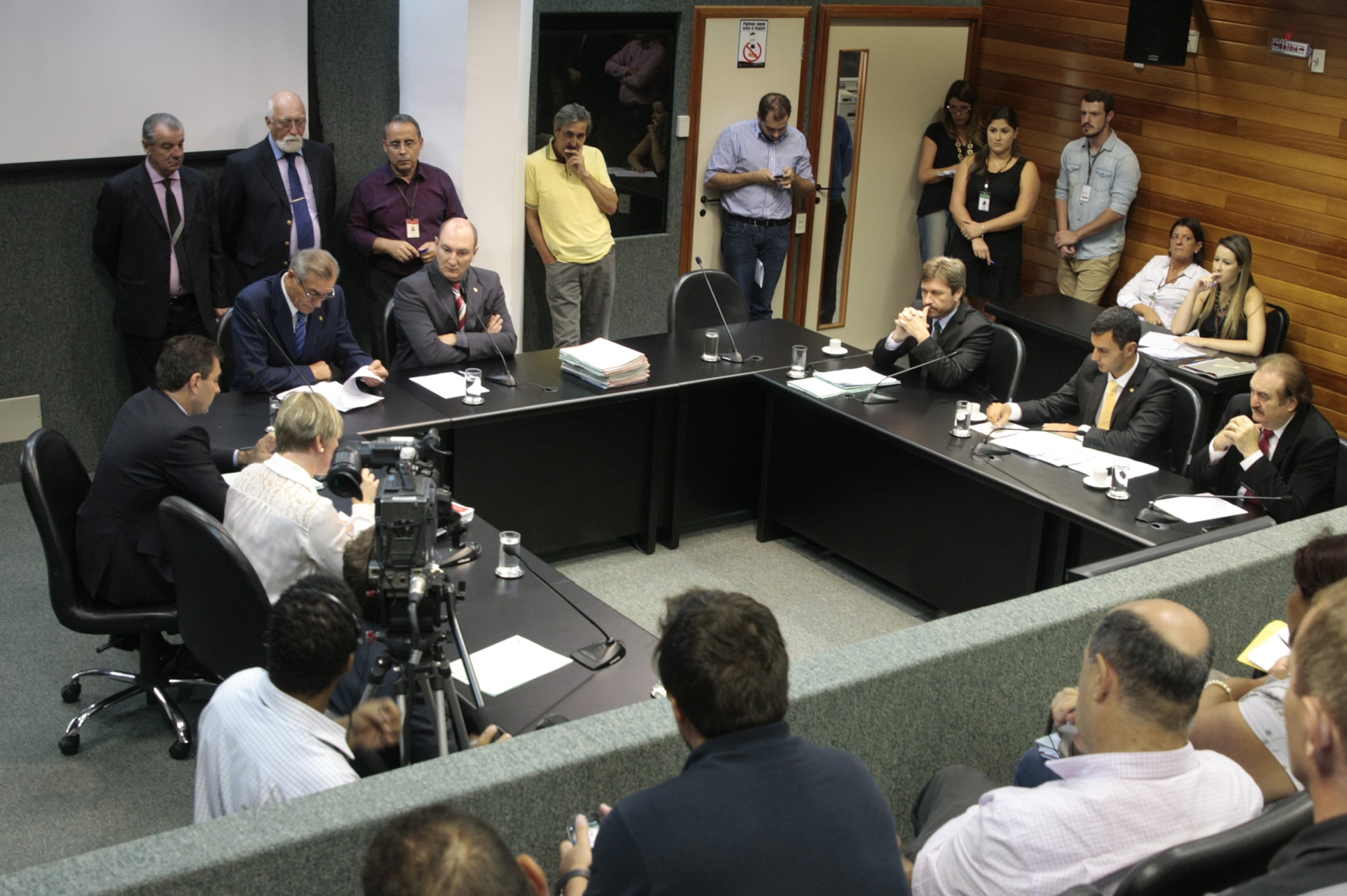Reunião da Comissão de Constituição e Justiça. Foto: Yuri Santos / Agência AL