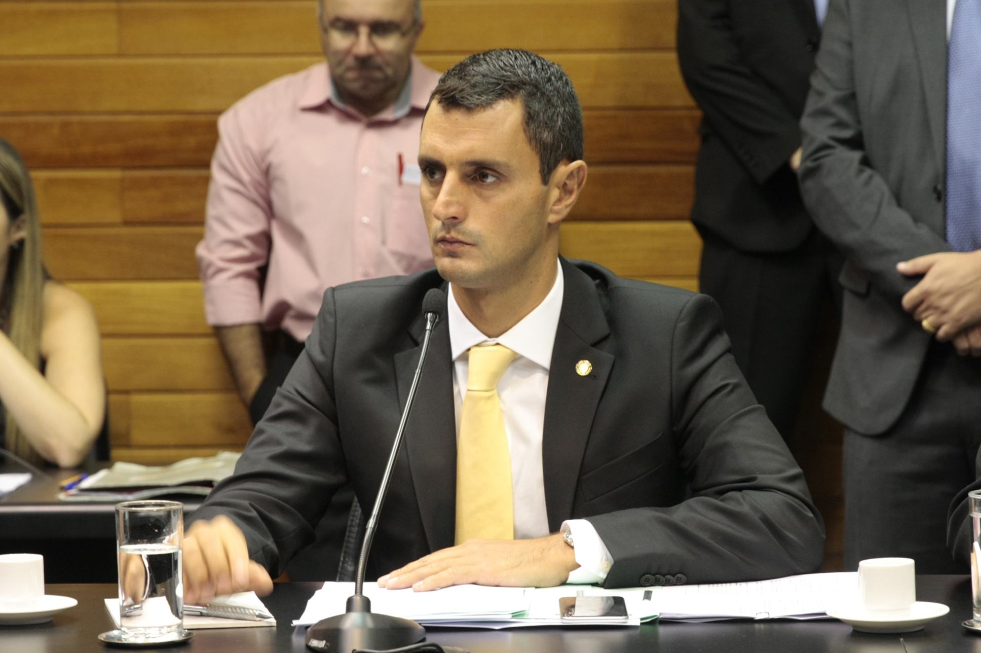 Dep: João Amin (PP). Reunião da Comissão de Constituição e Justiça. Foto: Yuri Santos / Agência AL