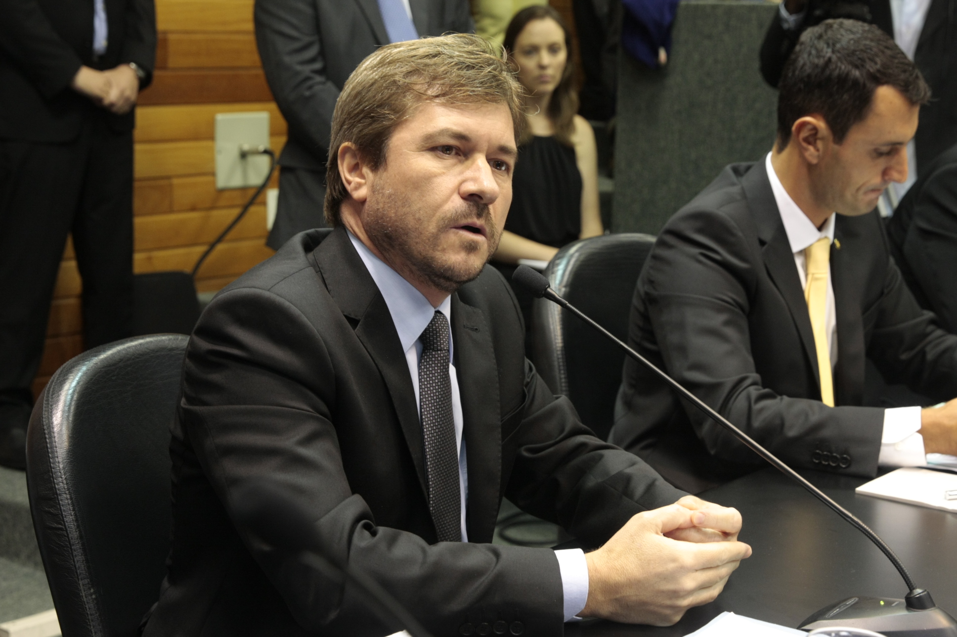 Dep: José Nei Ascari (PSD). Reunião da Comissão de Constituição e Justiça. Foto: Yuri Santos / Agência AL