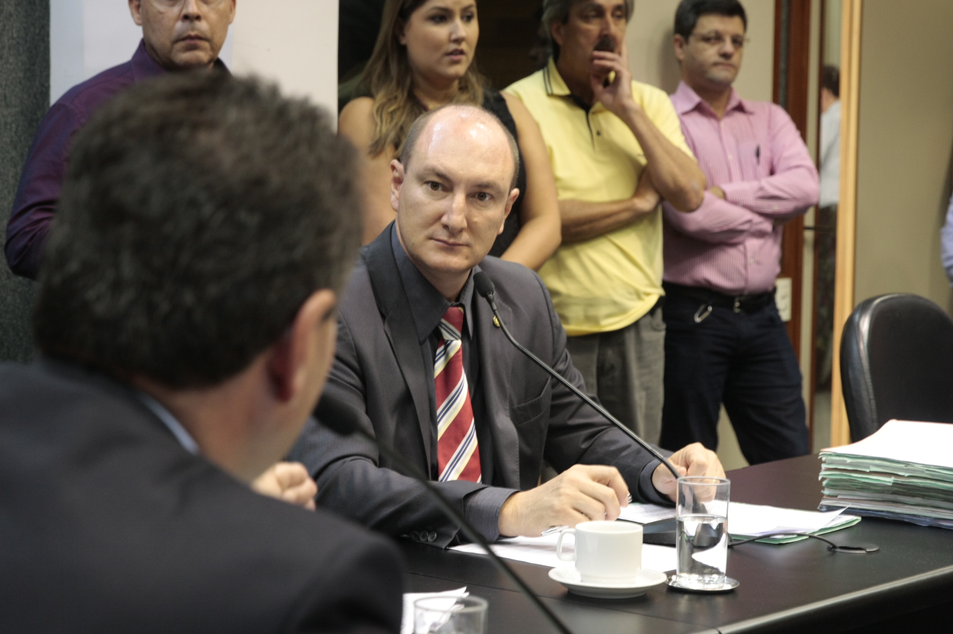 Reunião da Comissão de Constituição e Justiça. Foto: Yuri Santos / Agência AL