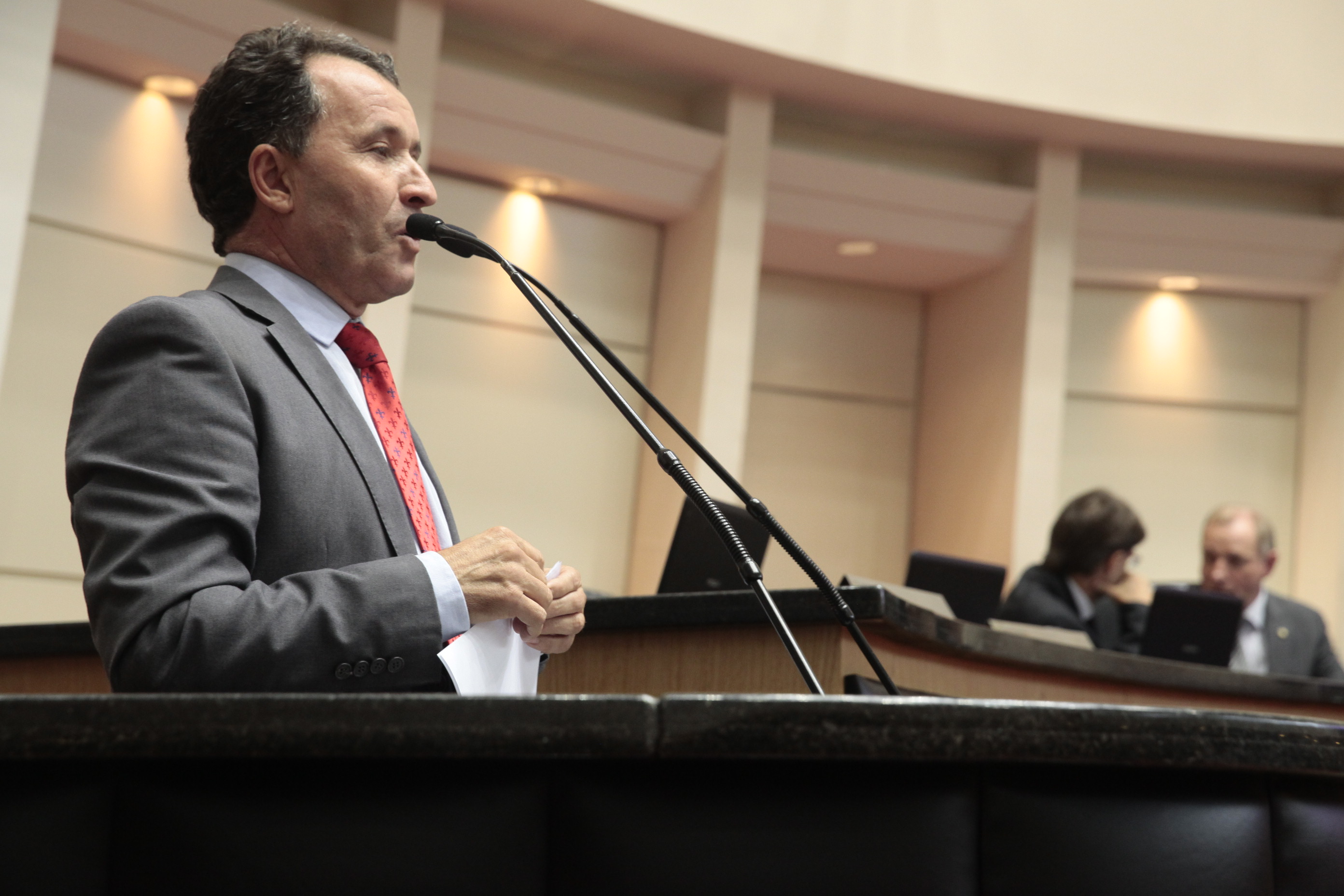 Sessão Ordinária - Plenário Osni Régis. Deputado Darci de Matos (PSD) ´Foto: Eduardo Guedes de Oliveira / Agência AL