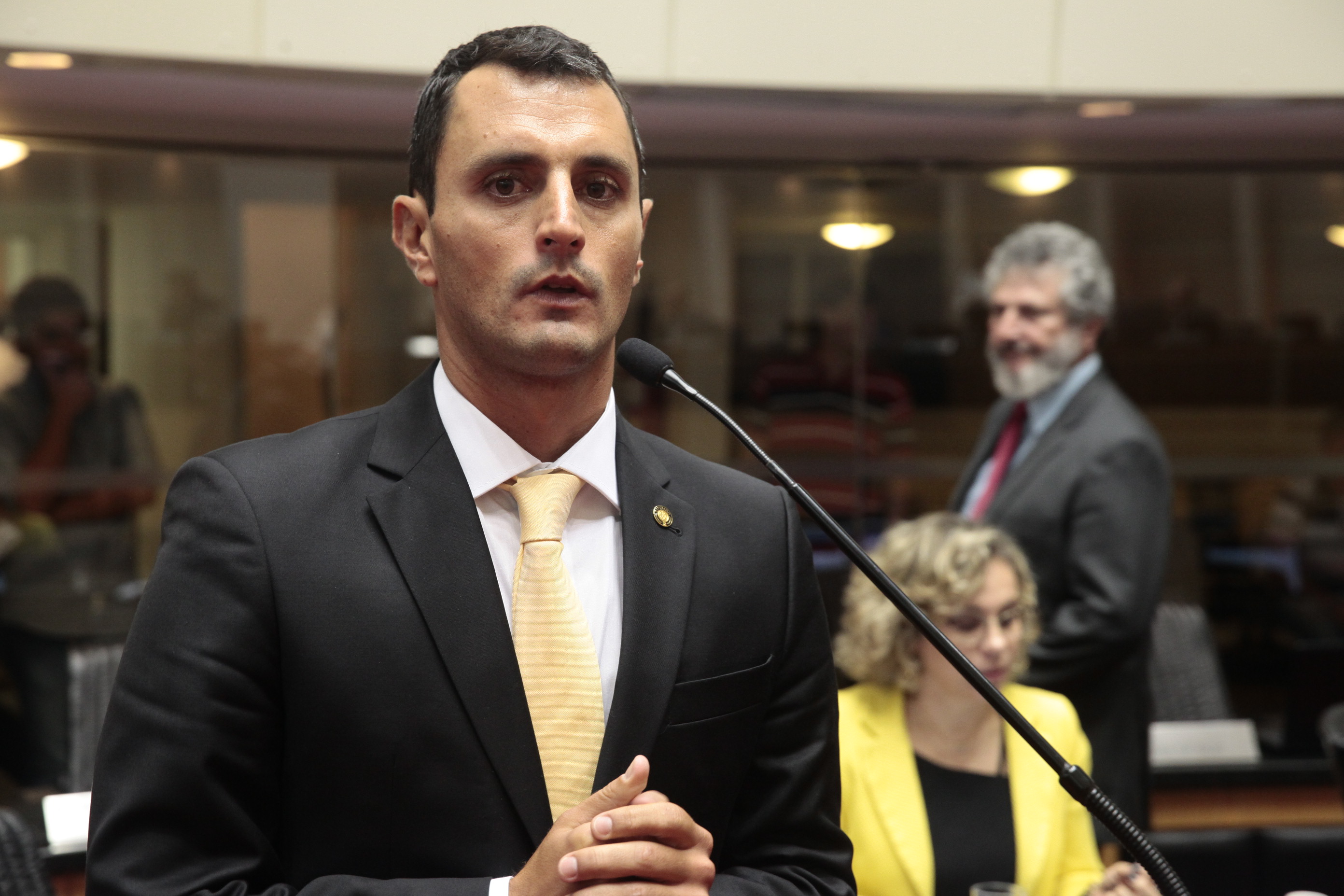 Sessão Ordinária - Plenário Osni Régis. Deputado João Amin (PP) Foto: Eduardo Guedes de Oliveira / Agência AL