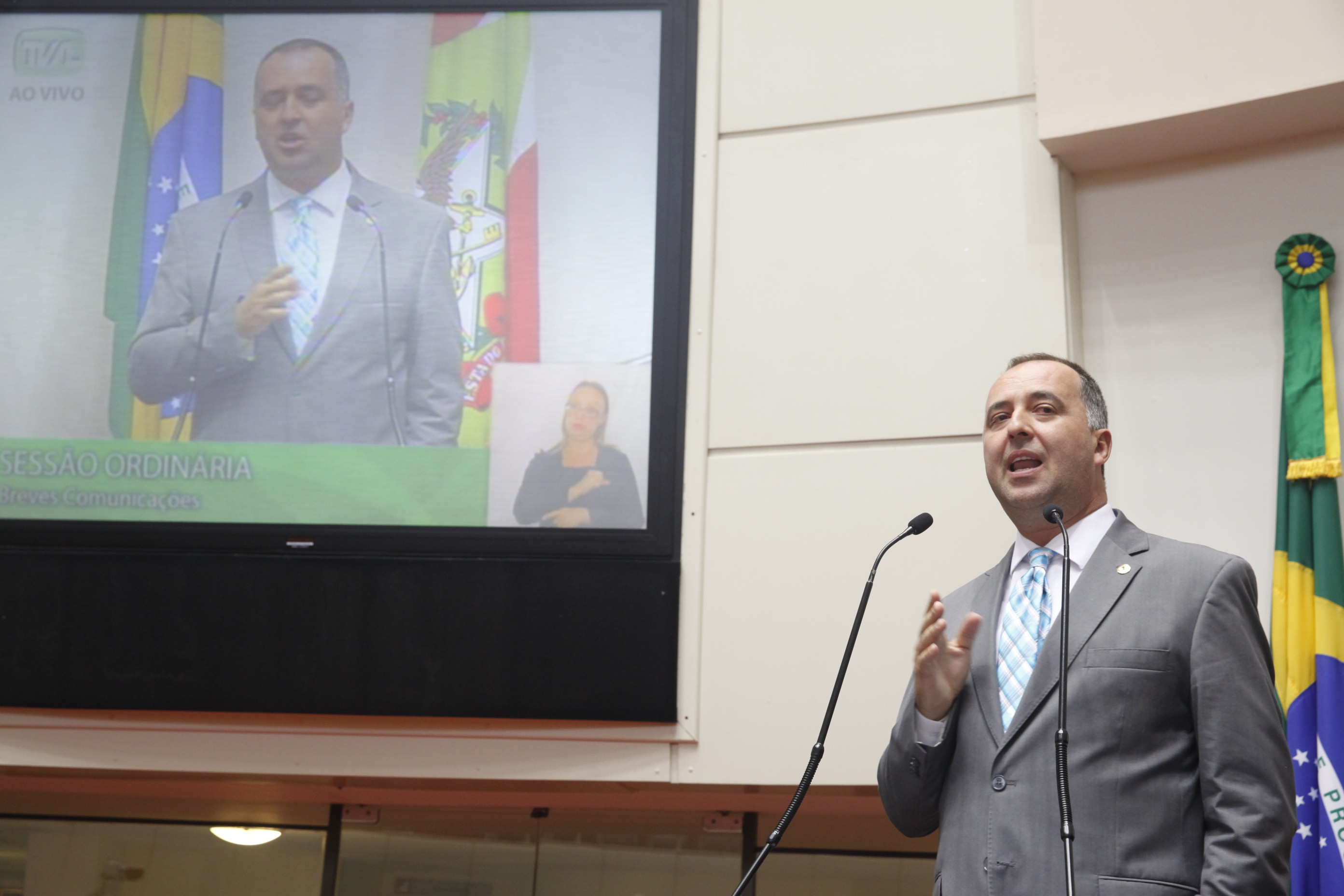 Sessão Ordinária - Plenário Osni Régis. Deputado Kennedy Nunes (PSD) Foto: Eduardo Guedes de Oliveira / Agência AL