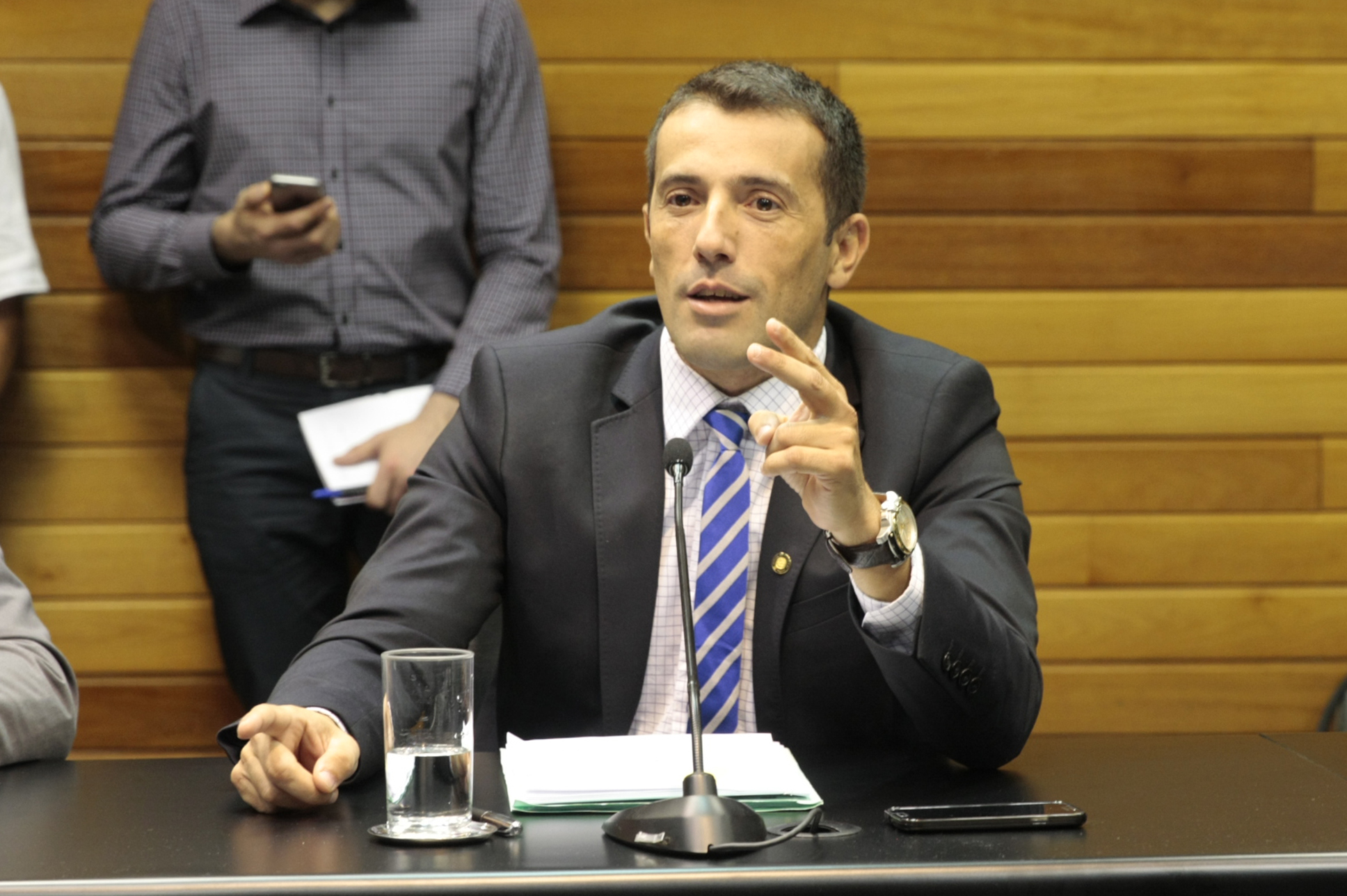 Comissão de Finanças e Tributação. Dep: Patrício Destro (PSD). Foto: Yuri Santos / Agência AL