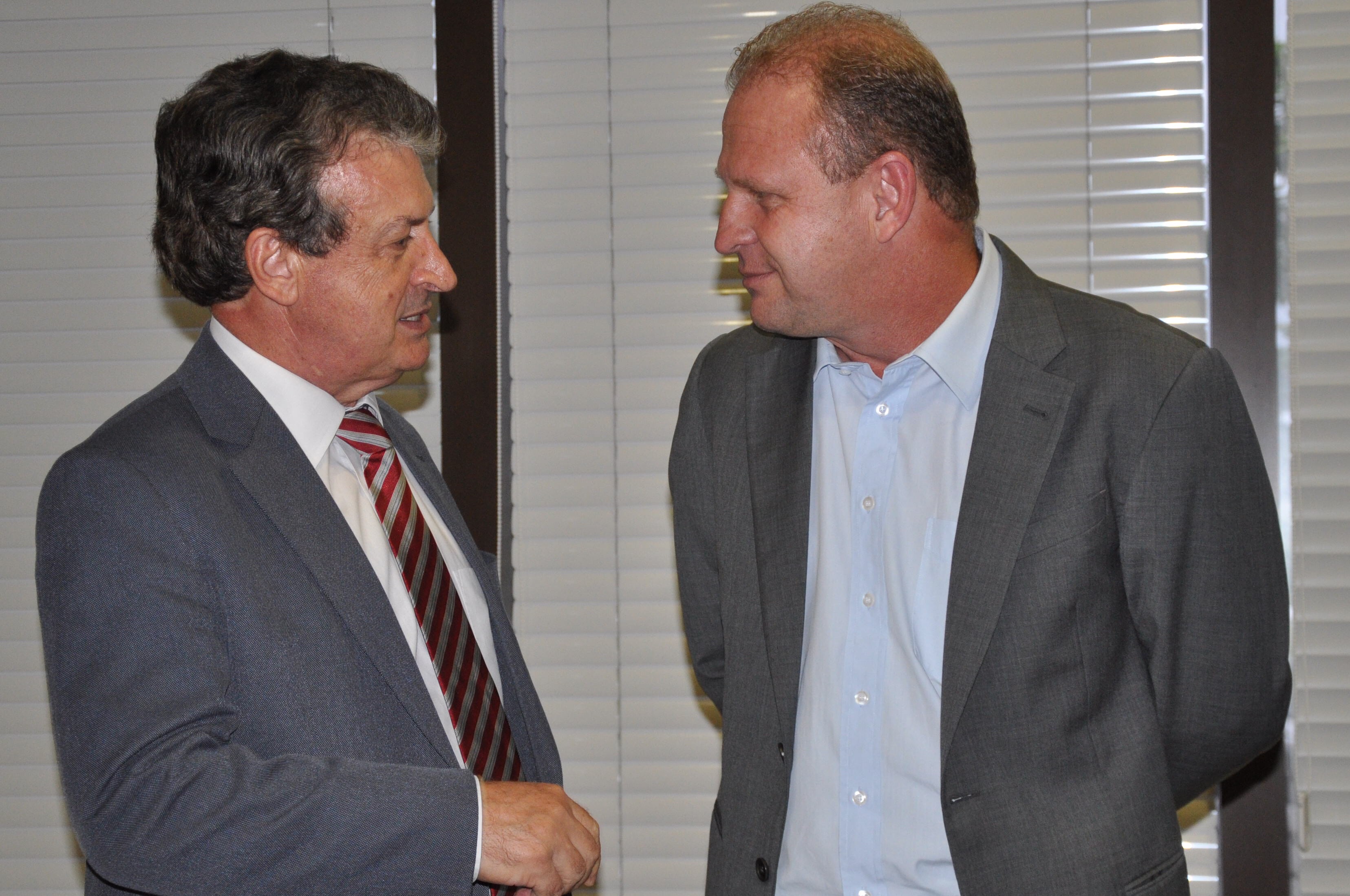 Presidente da Alesc, Gelson Merisio, cumpre agenda em Joinville. Foto: Karine Lucinda / Presidência