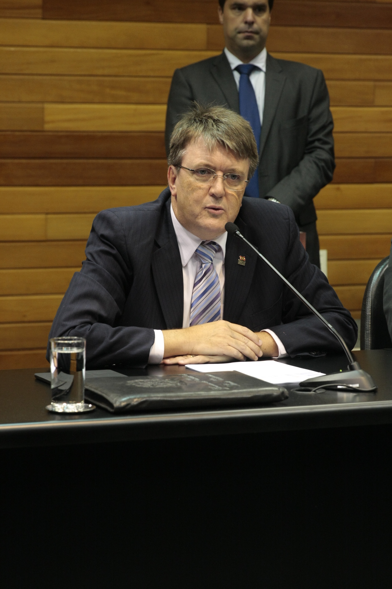 Reunião da Comissão de Constituição e Justiça. Secretário de Estado da Educação: Eduardo Deschamps. Foto: Yuri Santos / Agência AL