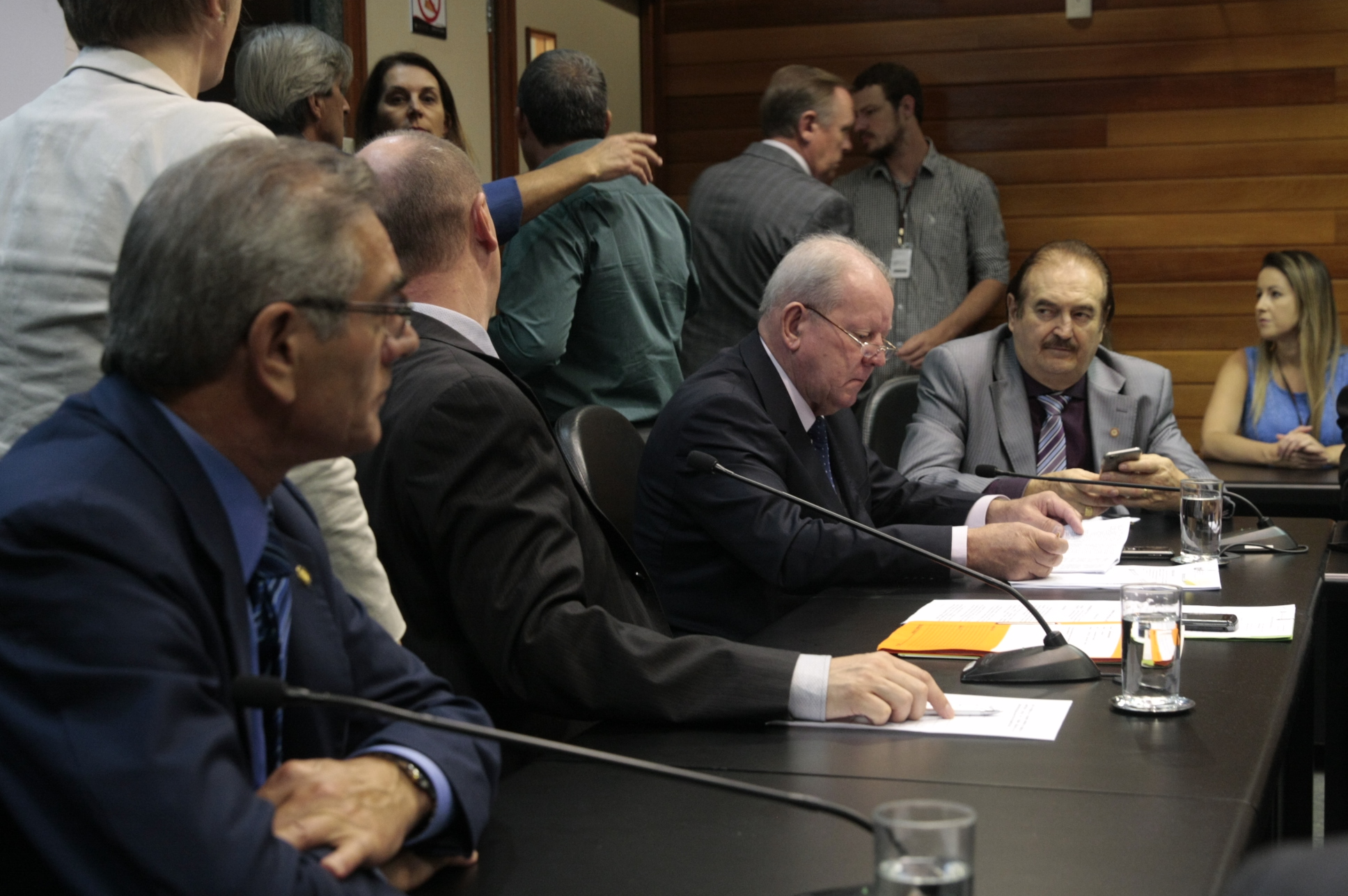 Reunião da Comissão de Constituição e Justiça. Foto: Yuri Santos / Agência AL