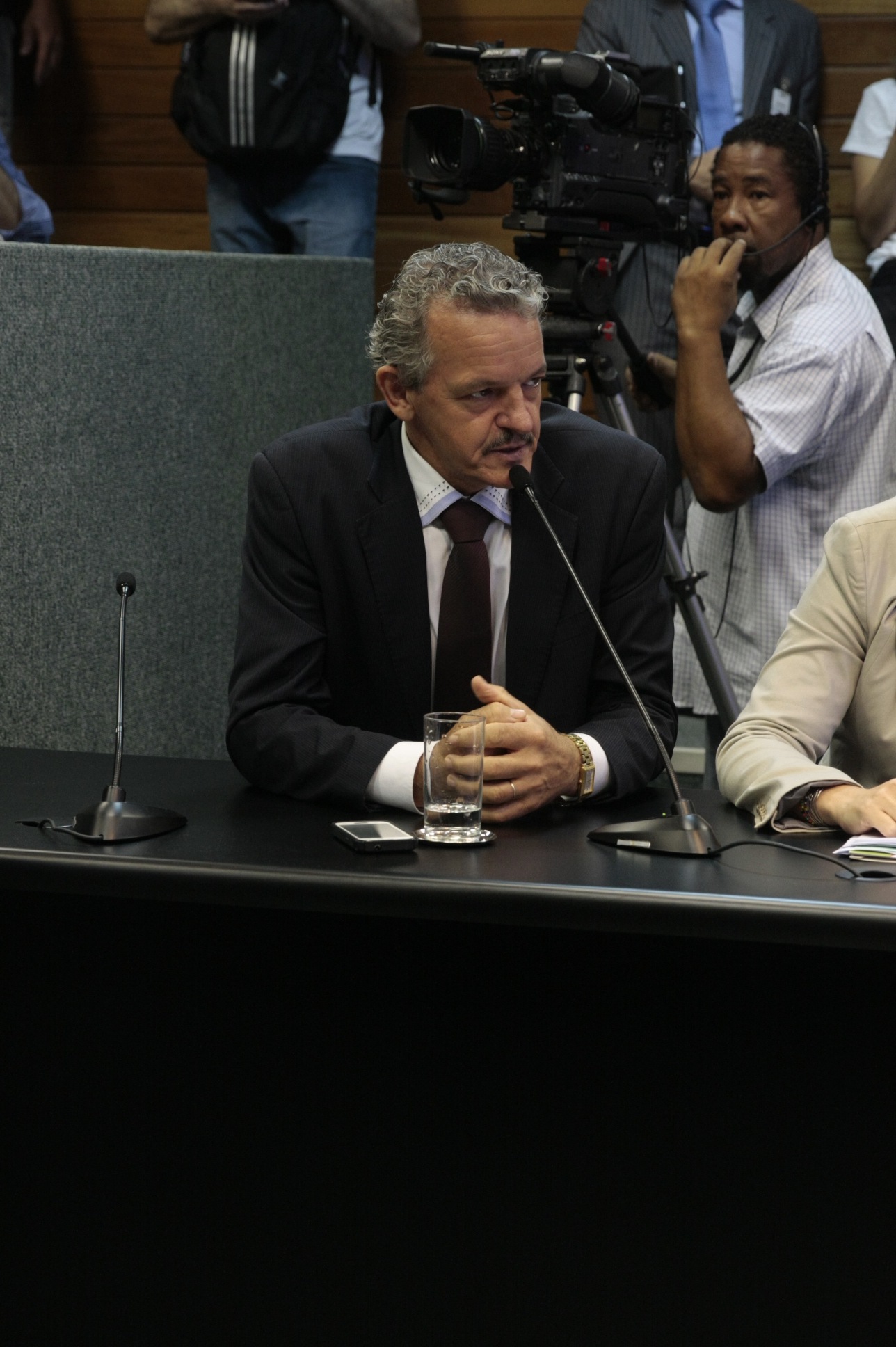 Reunião da Comissão de Constituição e Justiça. Dep: Dirceu Dresch (PT). Foto: Yuri Santos / Agência AL