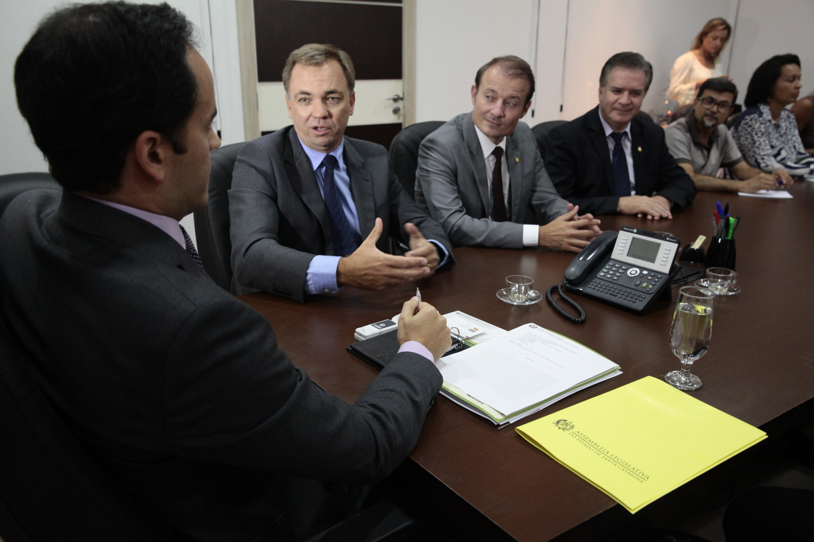 Comissão de Turismo se reúne com Secretário Estadual de Turismo. Foto: Miriam Zomer/Agência AL
