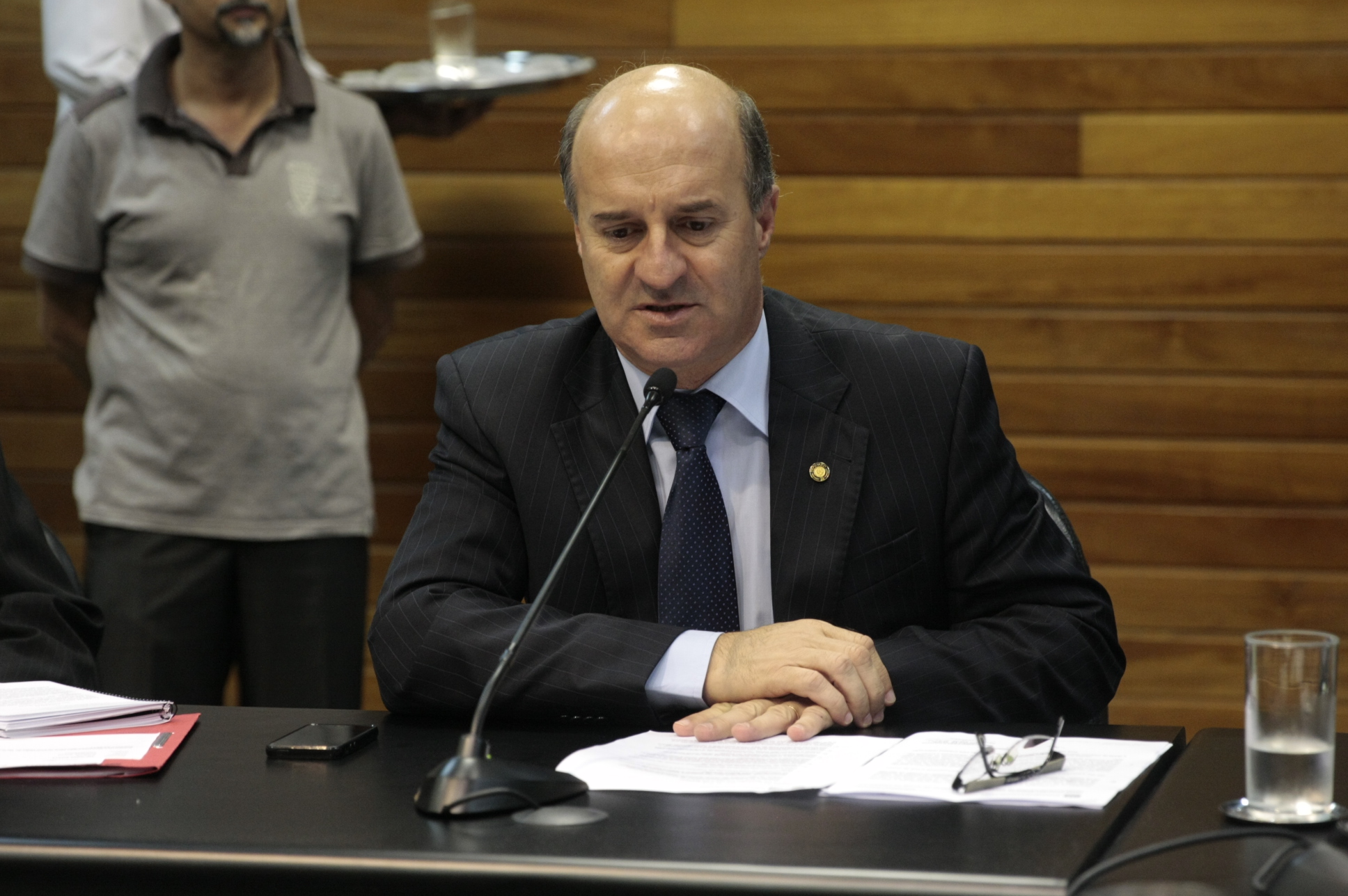 Comissão de Saúde. Dep: José Milton Scheffer (PP). Foto: Yuri Santos / Agência AL