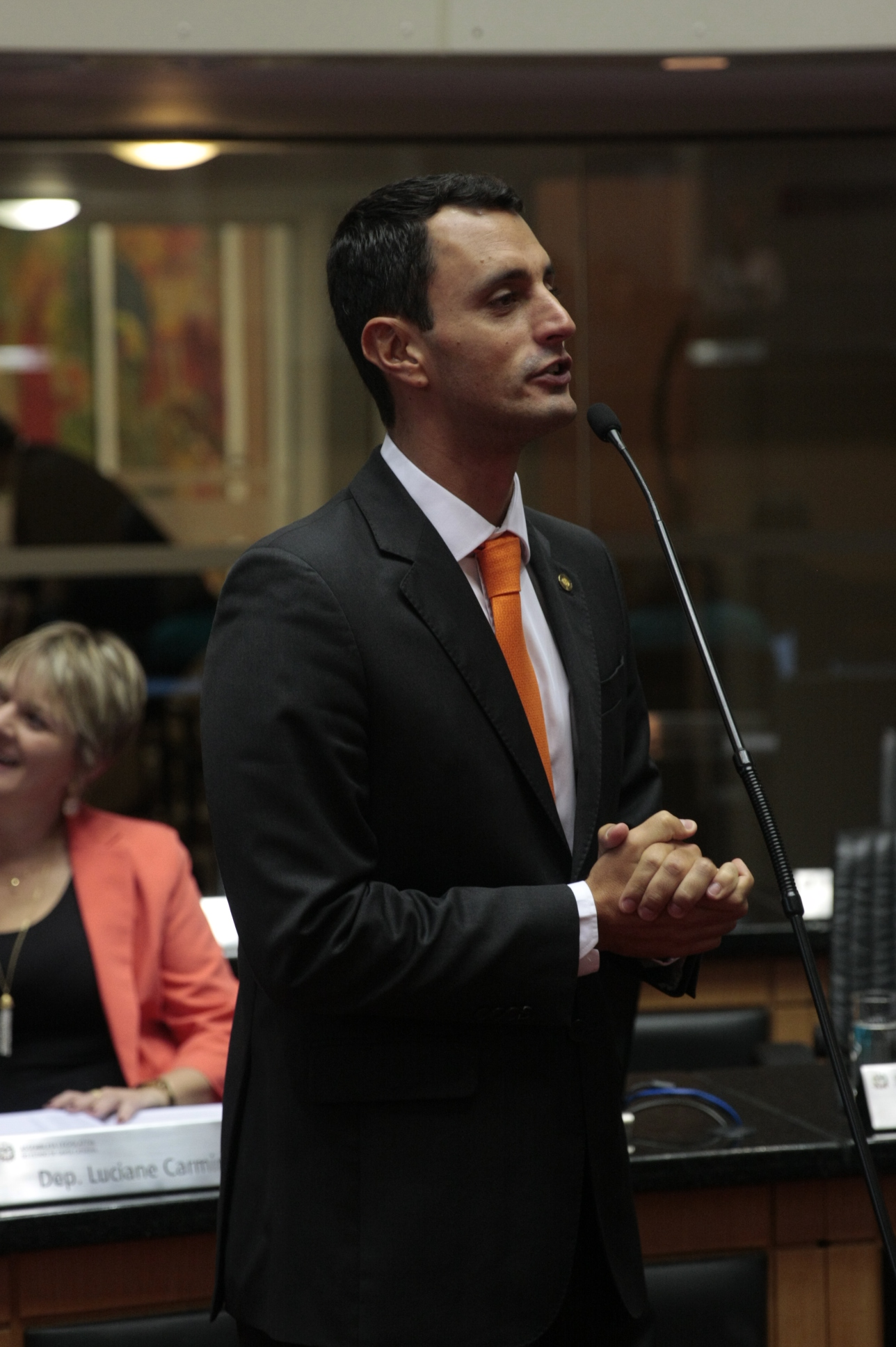 Sessão Ordinária. Dep: João Amin (PP). Foto: Yuri Santos / Agência AL