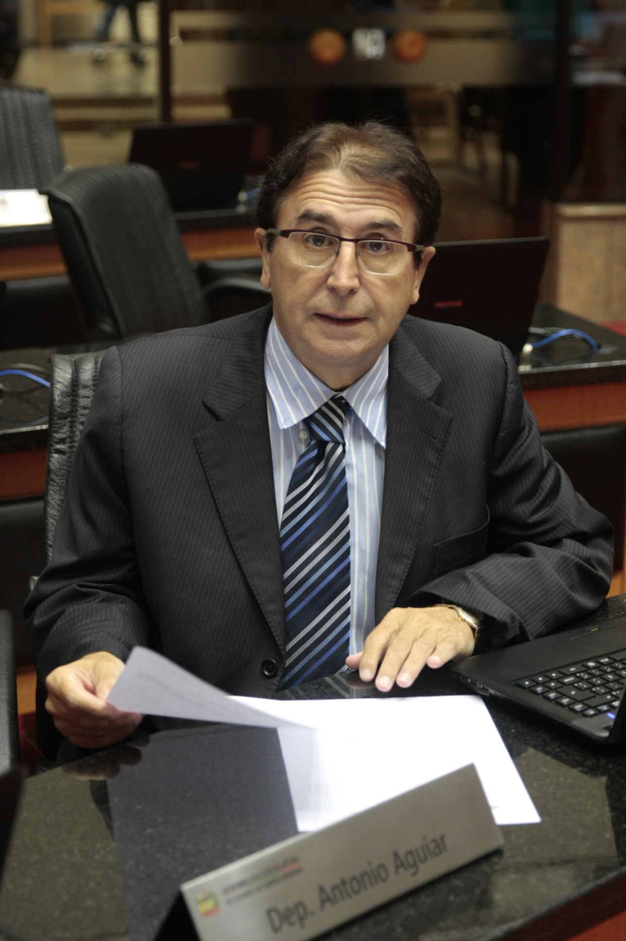 Sessão Ordinária. Dep: Antônio Aguiar (PMDB). Foto: Yuri Santos / Agência AL