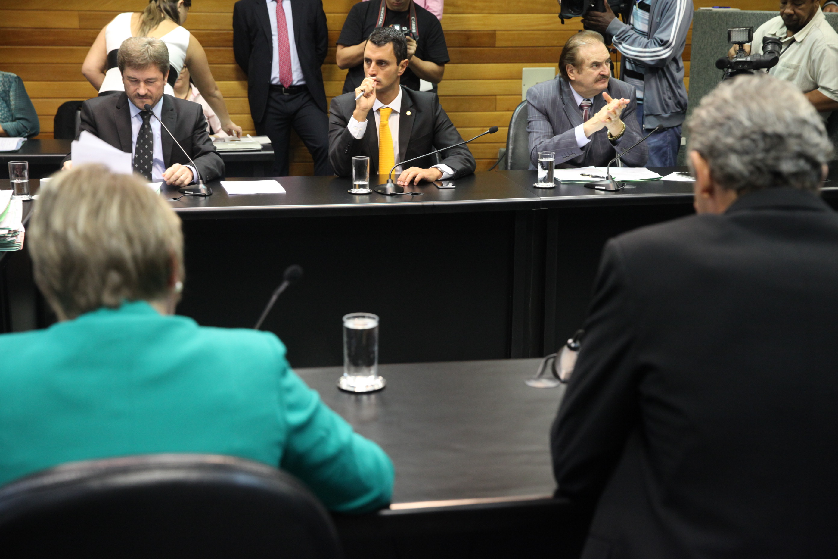 Reunião da Comissão de Constituição e Justiça. Foto: Fábio Queiroz / Agência AL