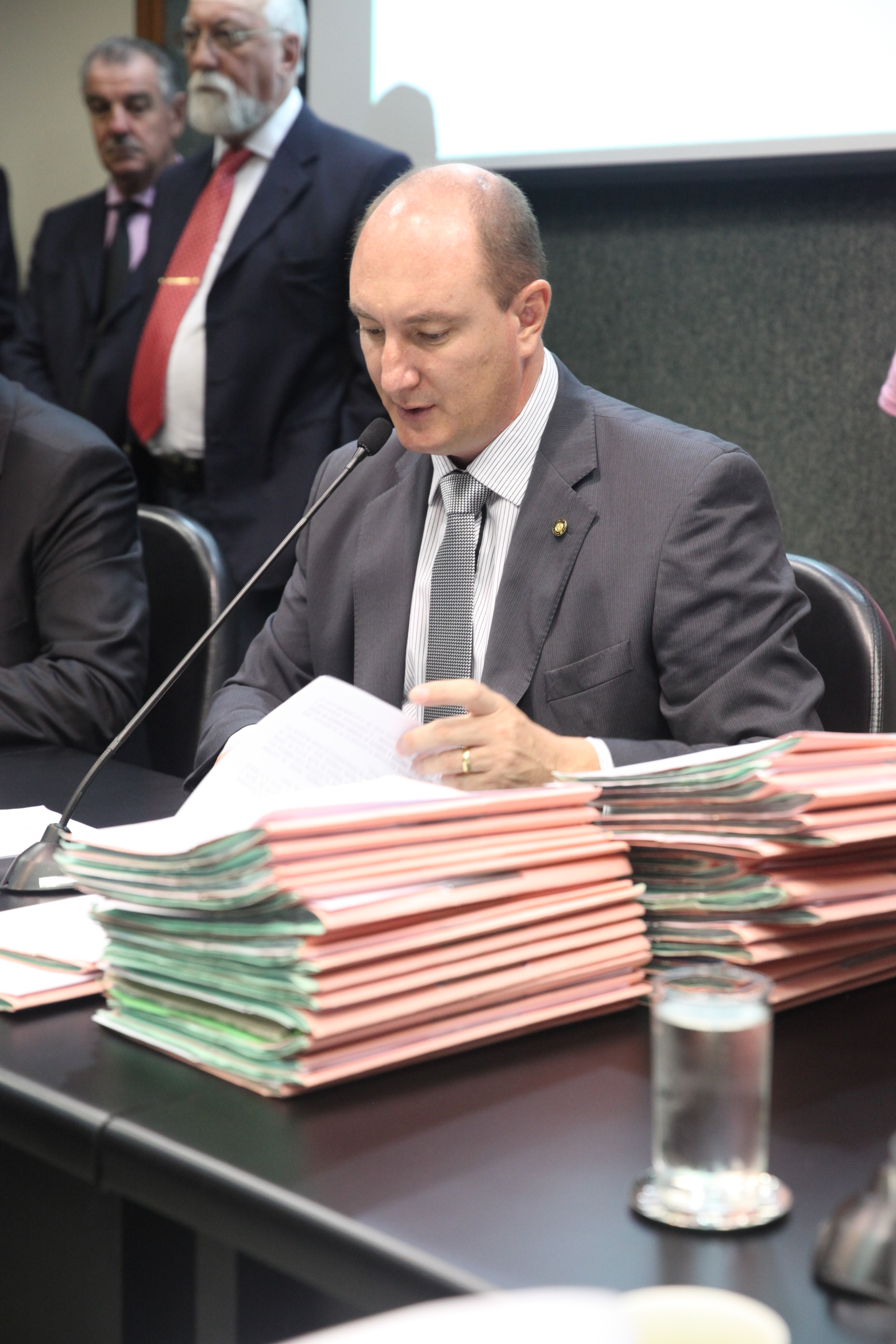 Reunião da Comissão de Constituição e Justiça. Foto: Fábio Queiroz / Agência AL
