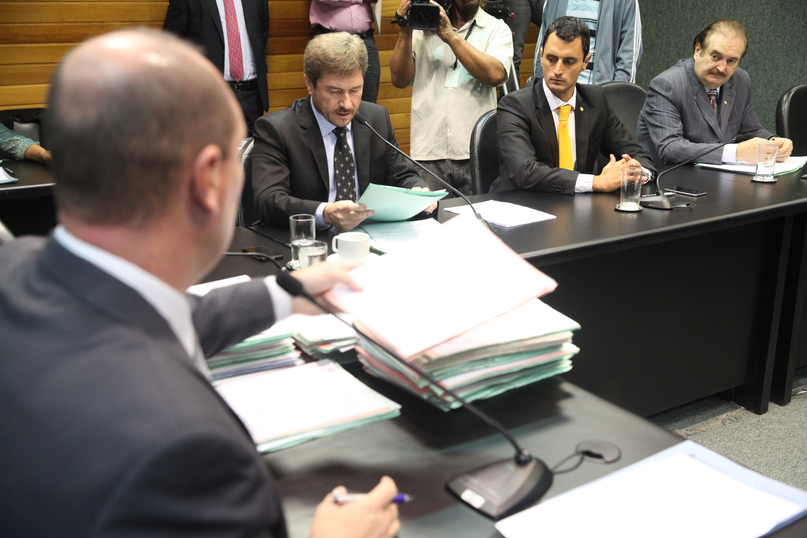 Reunião da Comissão de Constituição e Justiça. Foto: Fábio Queiroz / Agência AL