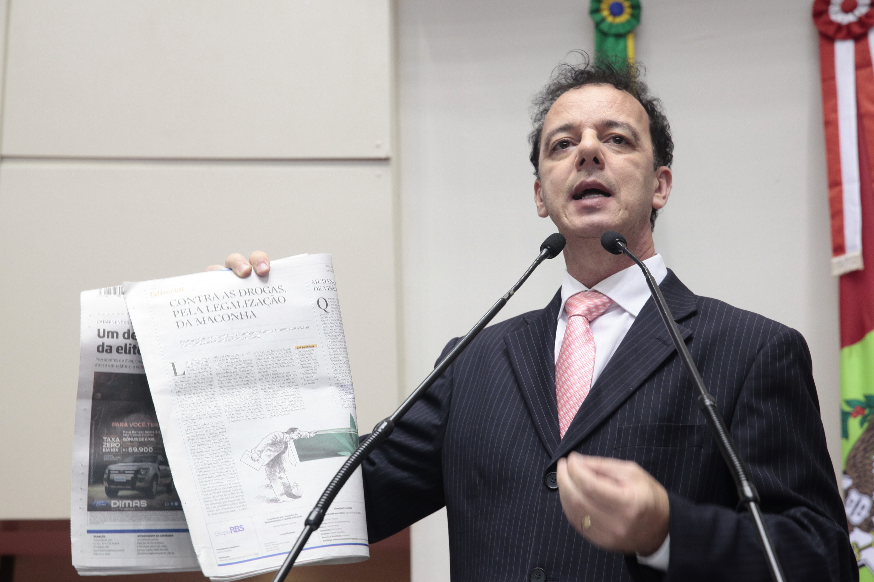Sessão Ordinária - Plenário Osni Régis. Deputado Ismael dos Santos (PSD) Foto: Eduardo Guedes de Oliveira / Agência AL