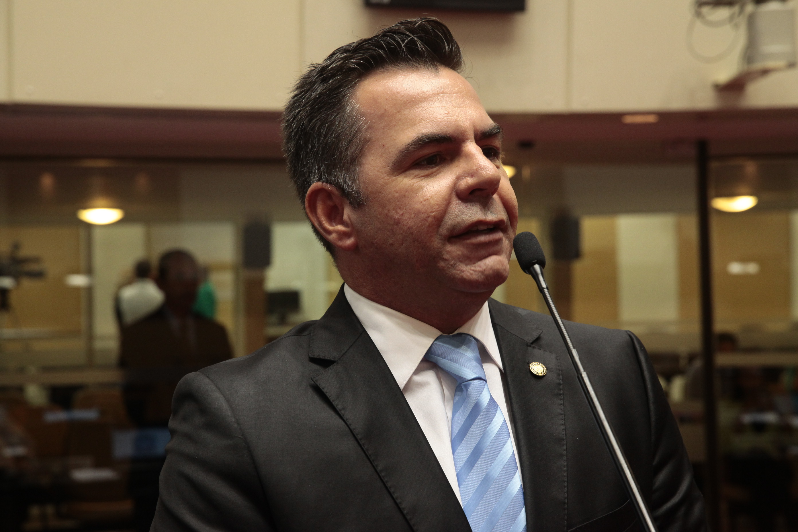 Sessão Ordinária - Plenário Osni Régis. Deputado Luiz Fernando Vampiro (PMDB) Foto: Eduardo Guedes de Oliveira / Agência AL