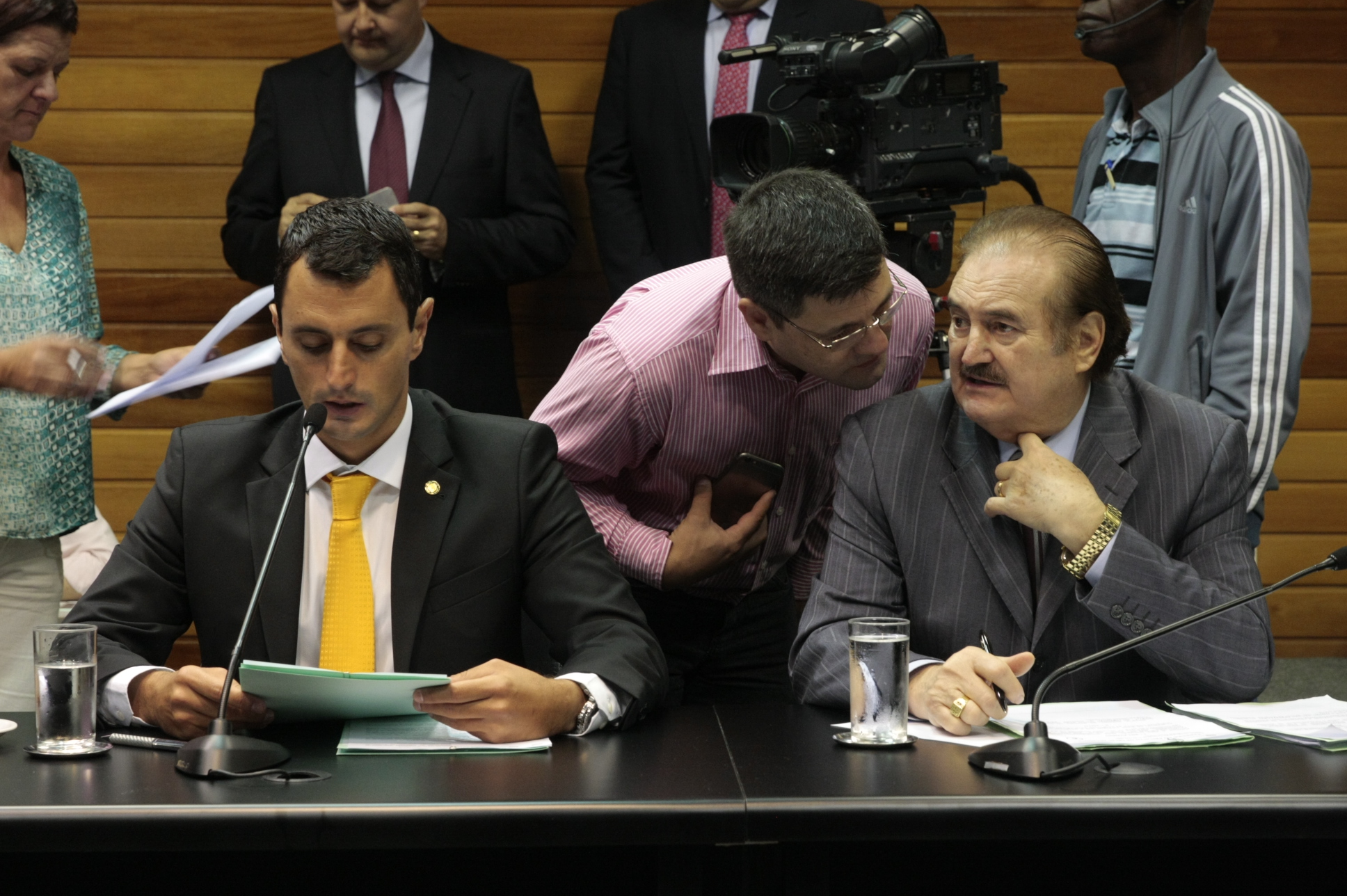 Reunião da Comissão de Constituição e Justiça. Foto: Yuri Santos / Agência AL