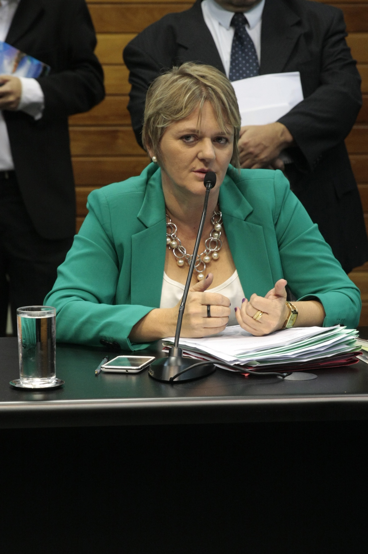 Reunião da Comissão de Constituição e Justiça. Dep: Luciane Carminatti (PT). Foto: Yuri Santos / Agência AL