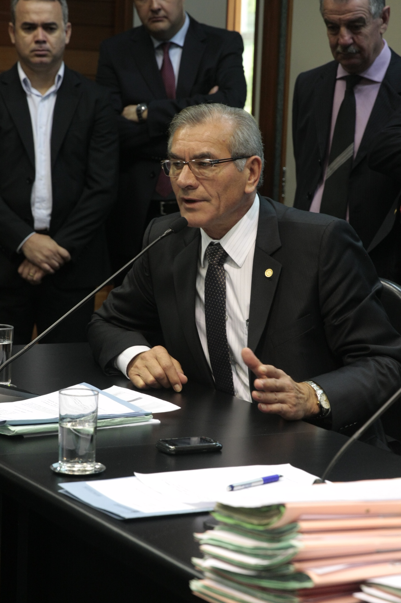 Reunião da Comissão de Constituição e Justiça. Dep: Silvio Dreveck (PP).  Foto: Yuri Santos / Agência AL