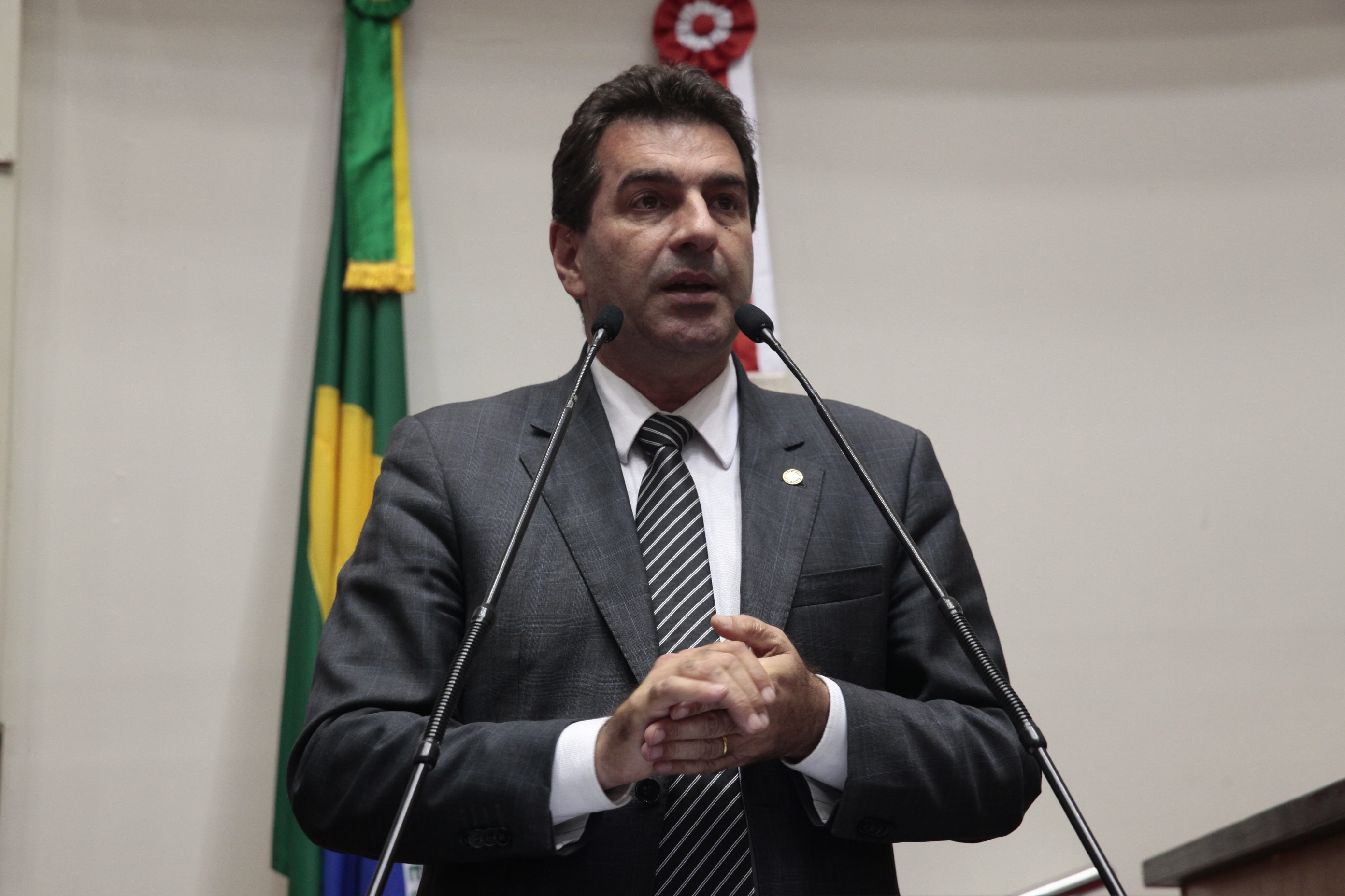 Sessão Ordinária - Plenário Osni Regis. Deputado Valdir Cobalchini (PMDB) Foto: Eduardo Guedes de Oliveira / Agência AL