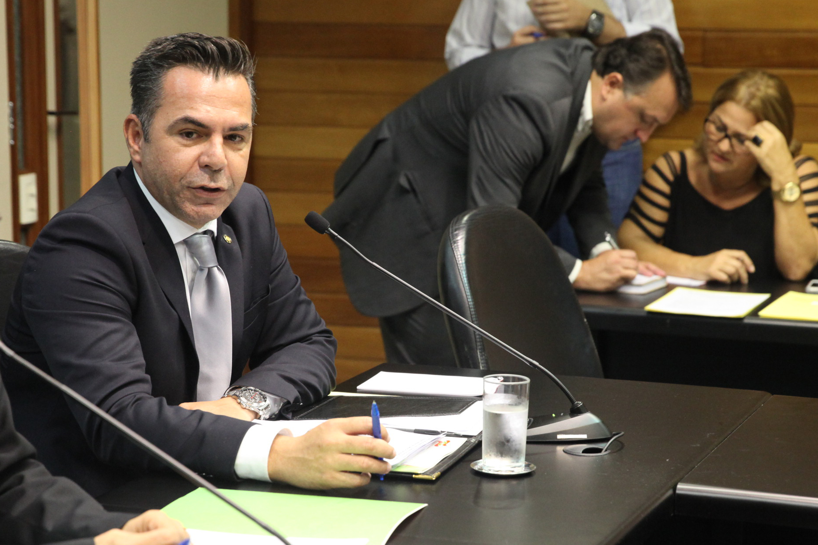 Reunião da Comissão de Pesca e Aquicultura. Foto: Fábio Queiroz / Agência AL